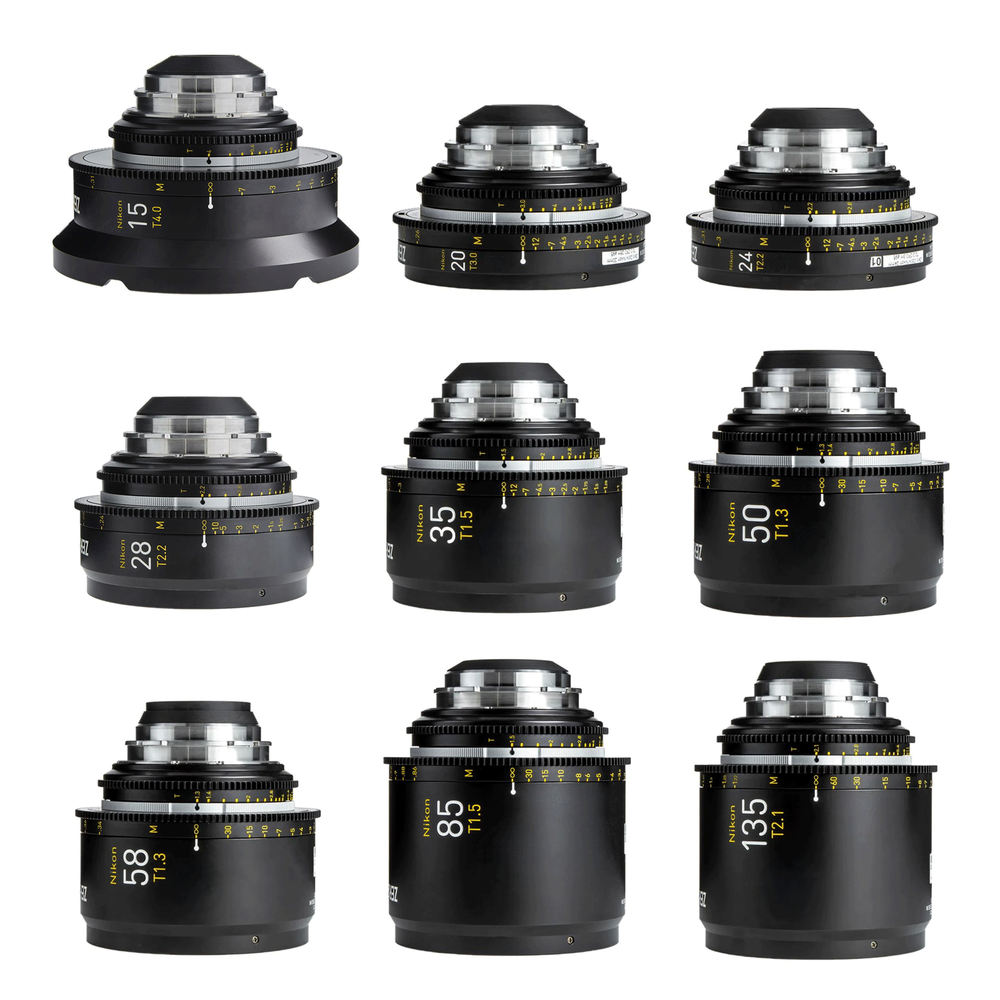 Zero Optik Nikon Nikkor SIC FF PL Lenses — Greenwood Cinema