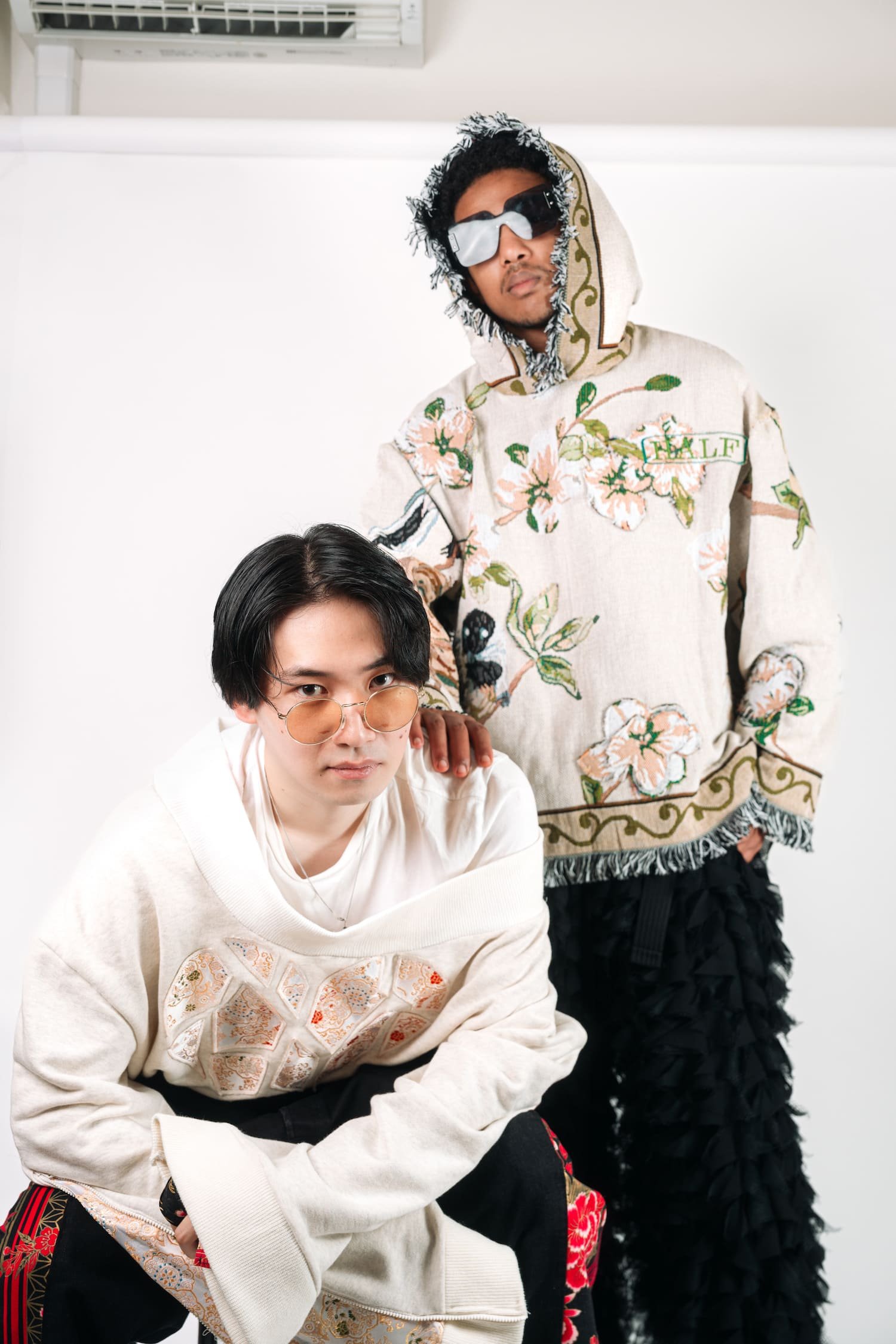 Japanese brand HALF fashion and studio photography shot by Tokyo Photographer Deniz Demir