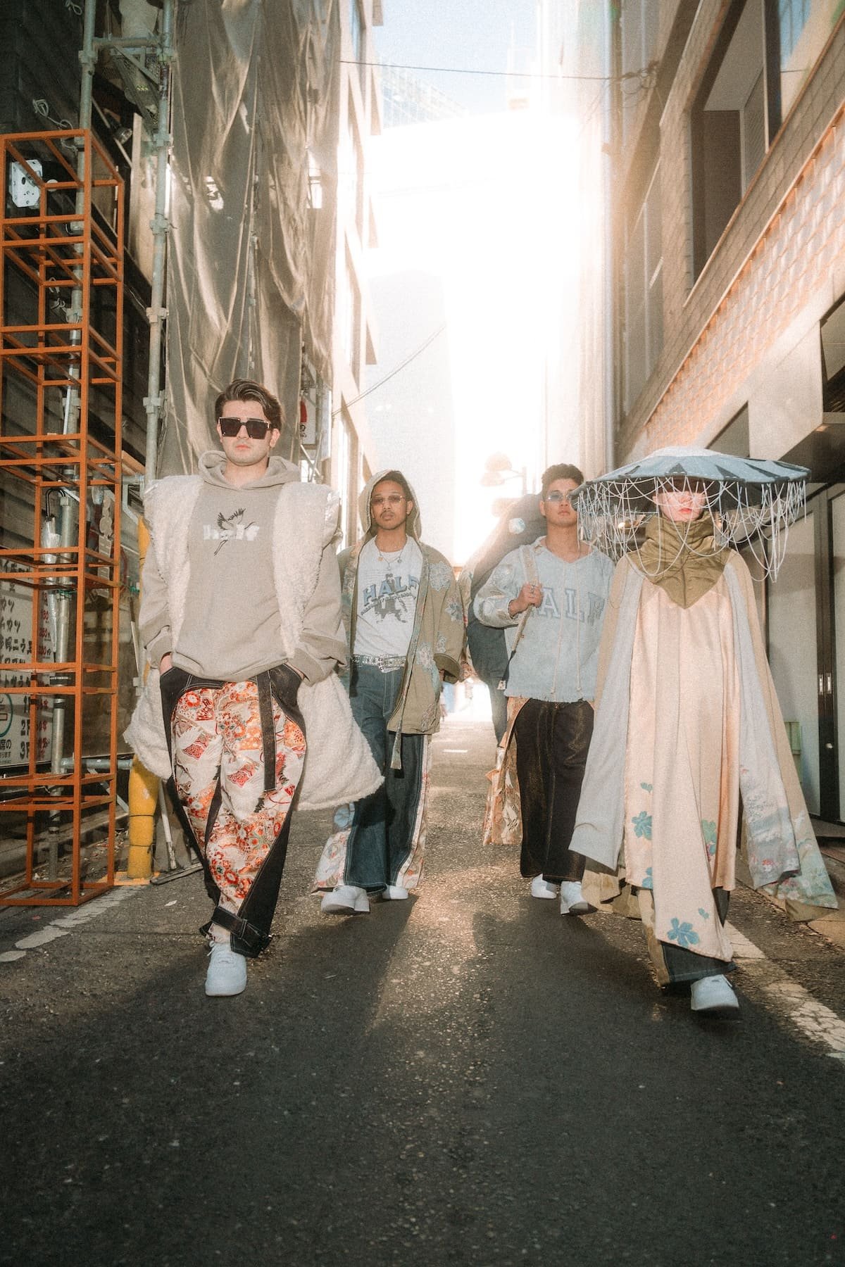 Japanese brand HALF shot by fashion photography by Tokyo Photographer Deniz Demir