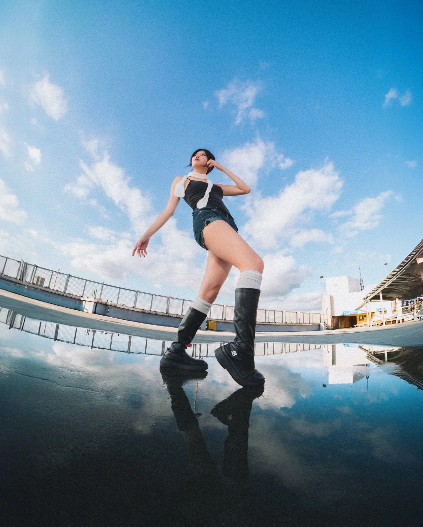 Dancing on clouds with the stunning @liu_li0416 ☁️&thinsp;
⁣&thinsp;
Shot on fisheye using off camera flash with the&nbsp;@godox_global&nbsp;V860iii&thinsp;
⠀⁣⁣⁣⁣&thinsp;
&mdash;&mdash;&mdash;&mdash;&mdash;&mdash;&mdash;&mdash;&mdash;&mdash;&mdash;&m