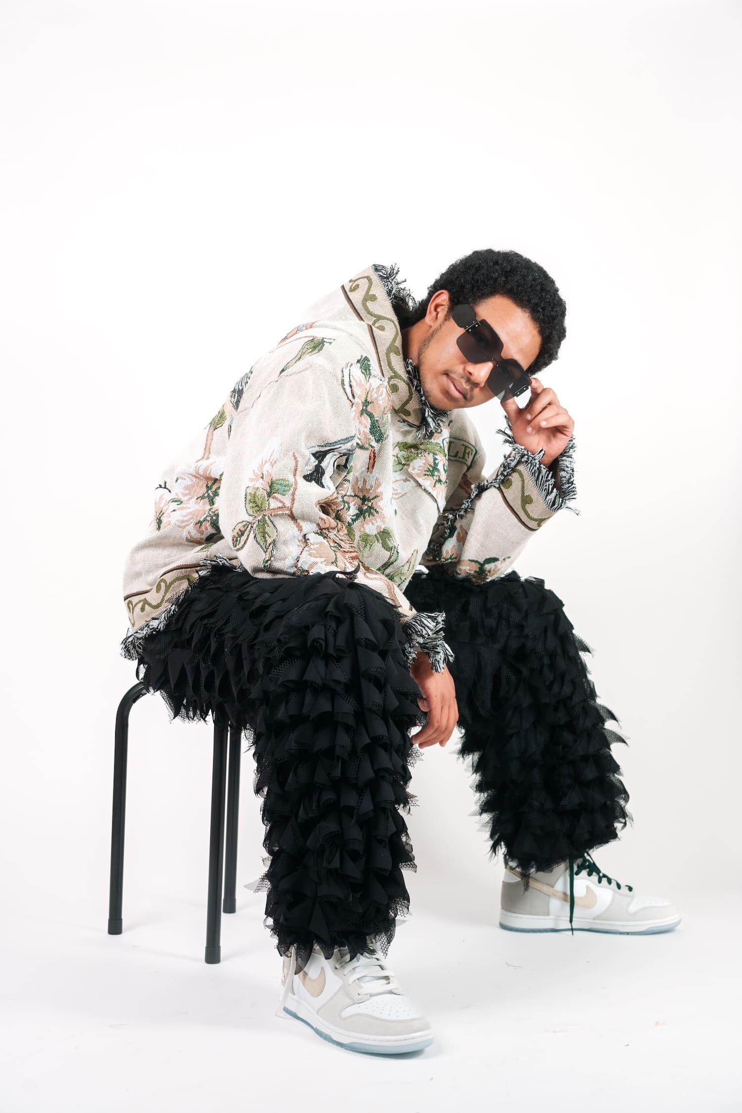 Japanese brand HALF fashion and studio photography shot by Tokyo Photographer Deniz Demir