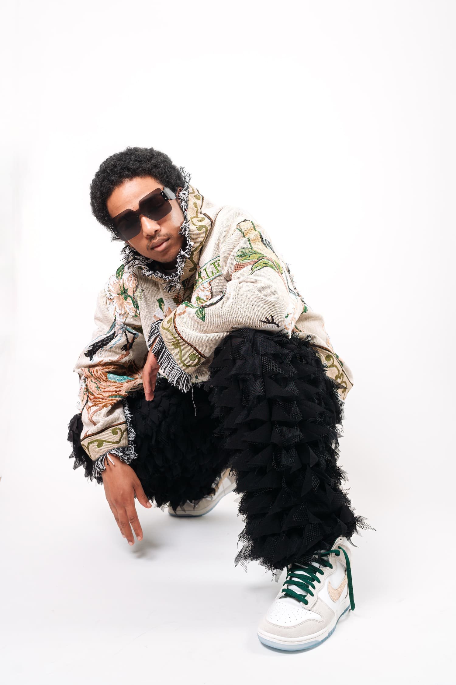 Japanese brand HALF fashion and studio photography shot by Tokyo Photographer Deniz Demir