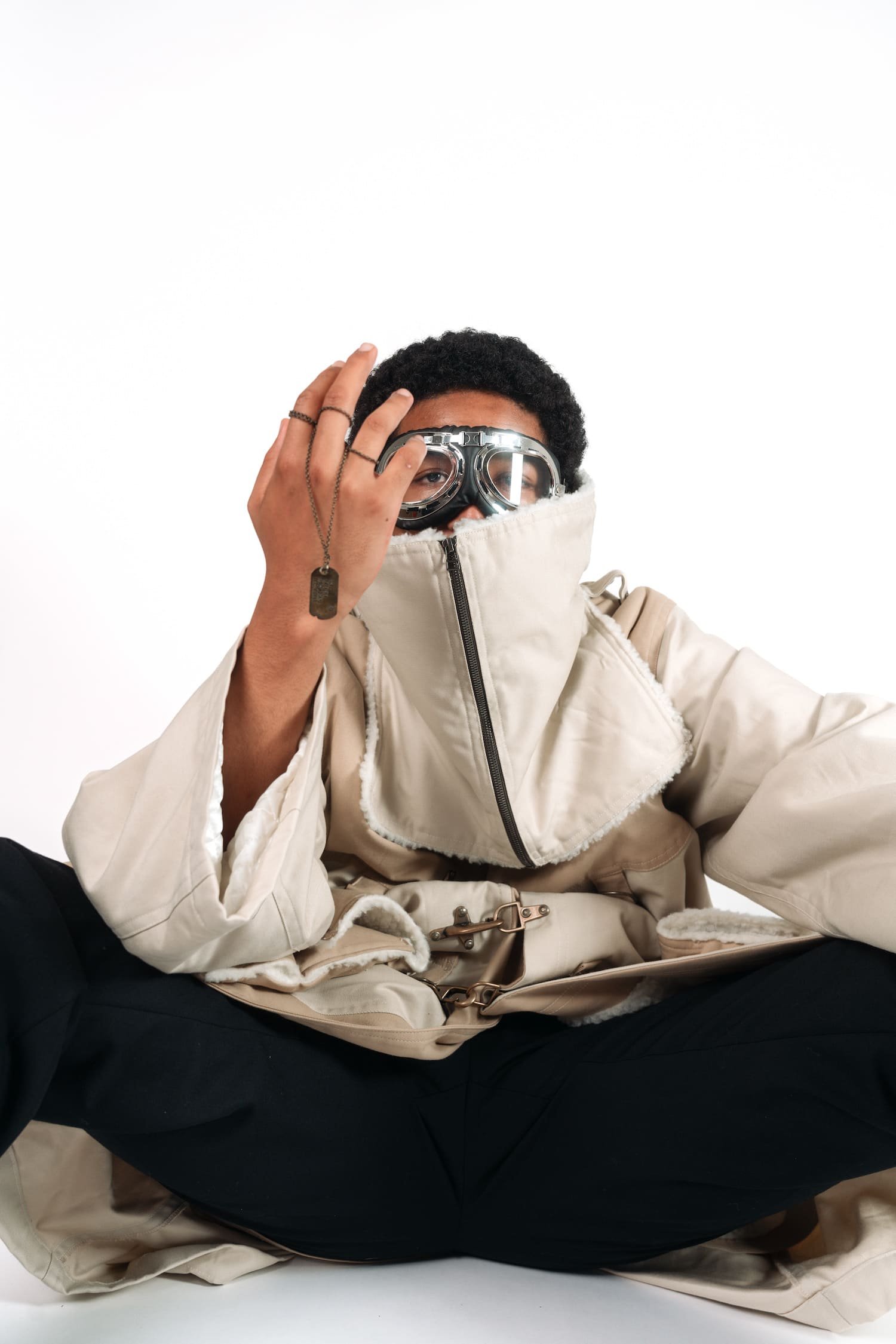 Japanese brand HALF fashion and studio photography shot by Tokyo Photographer Deniz Demir