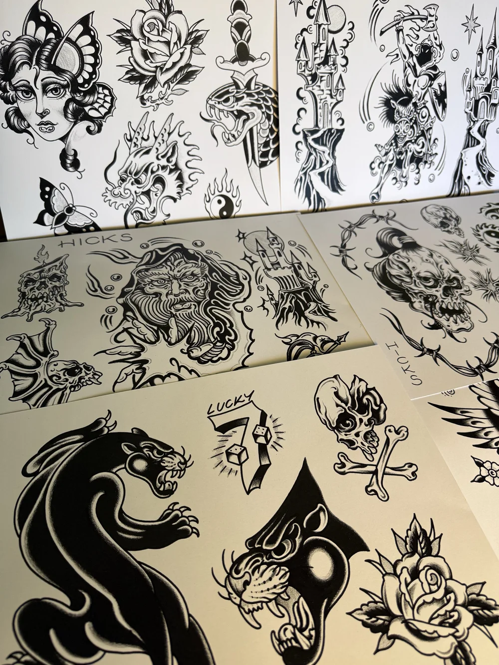New Tattoo Flash Prints - Victory Tattoo - Sunshine Coast's Best