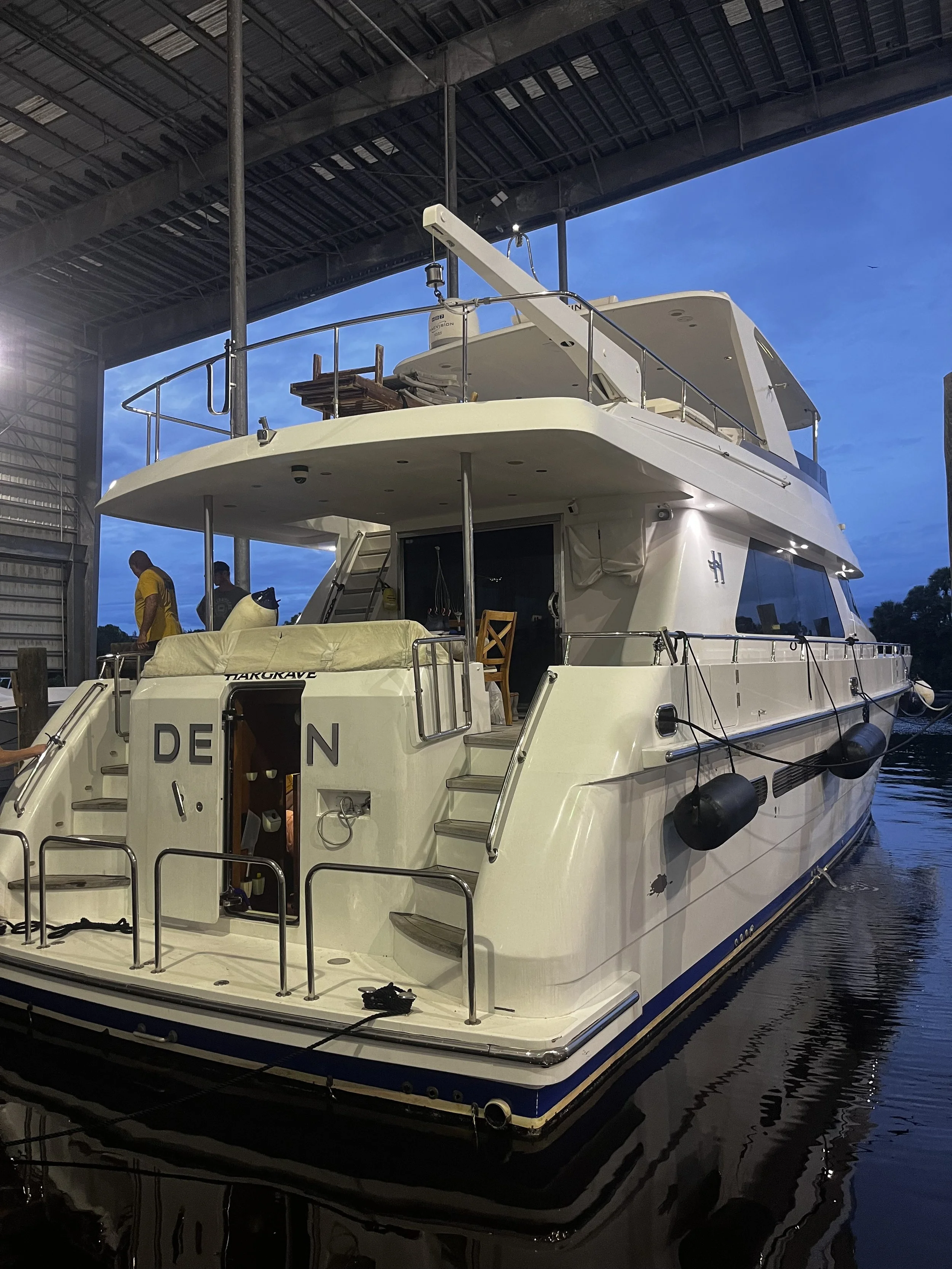 Hargrave Davit Repair