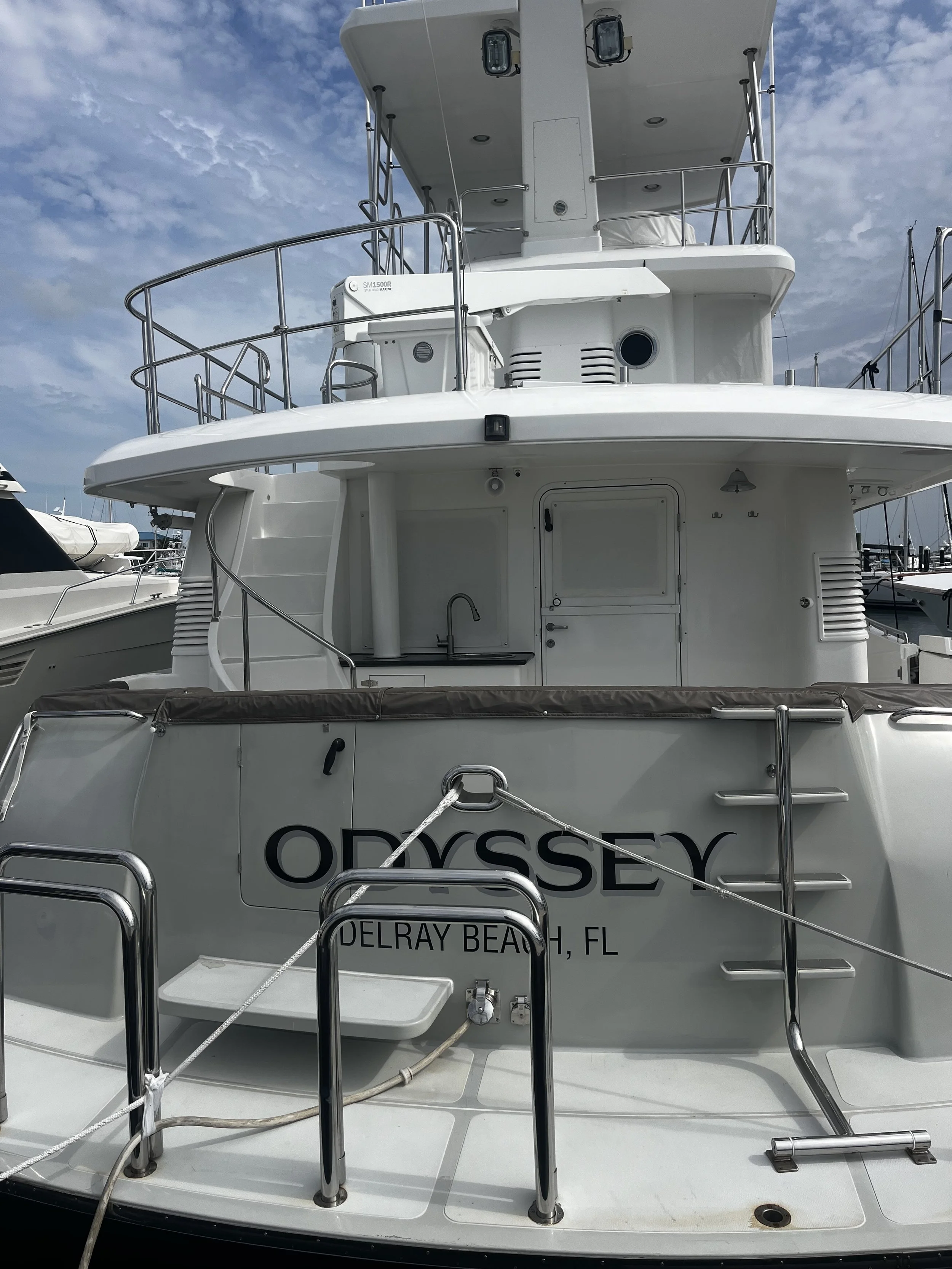 Nordhavn Davit Repair