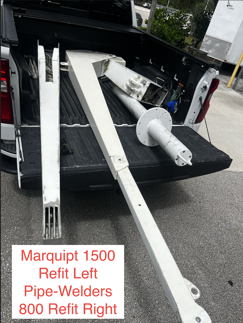 DAVIT REFURB OR REPLACEMENT
