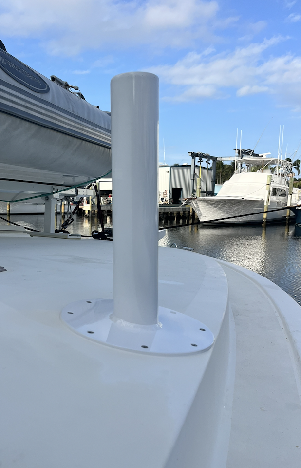 Stanchion Installed 