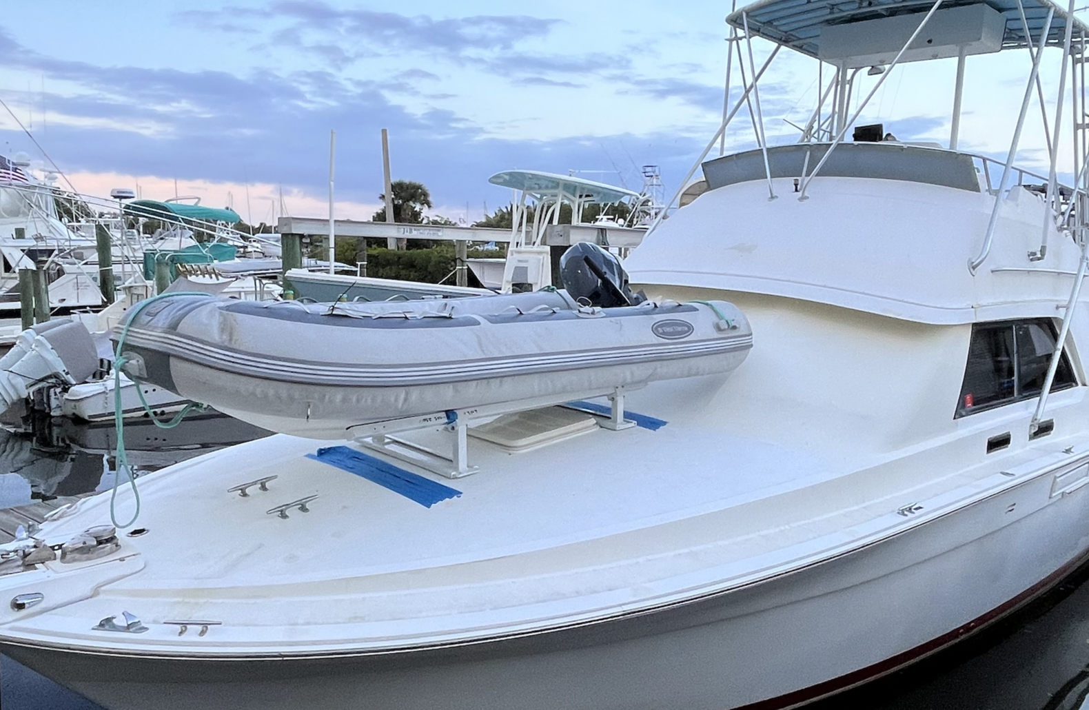 Dinghy Chock Dry Fit