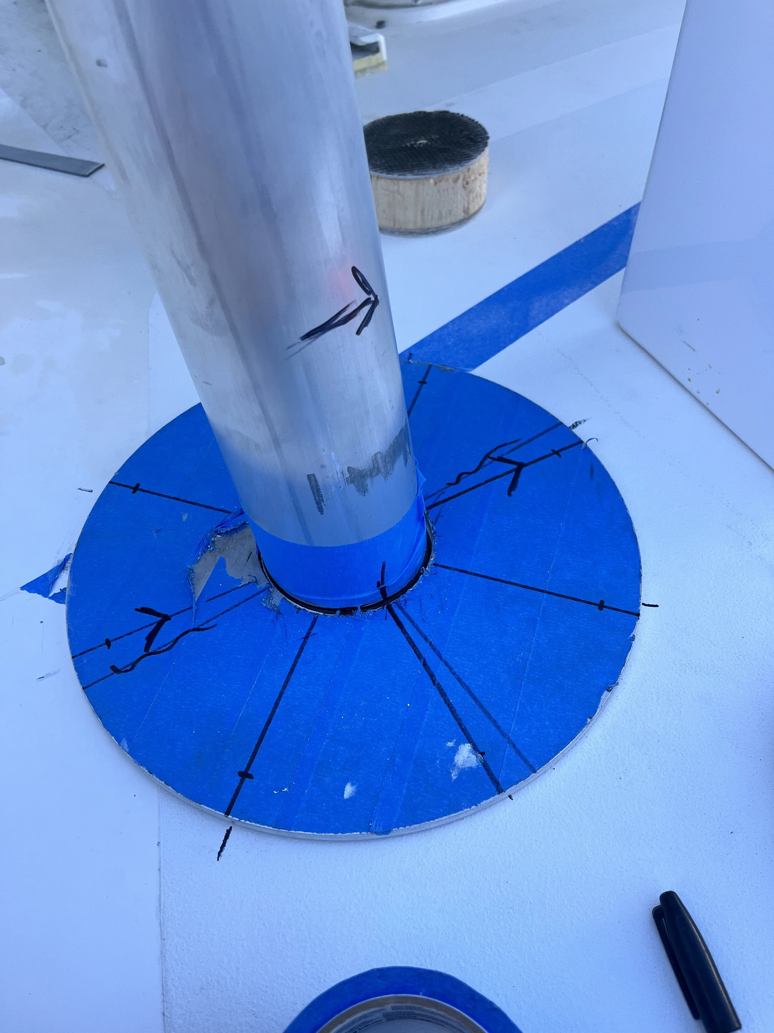 Davit Base Mock Up