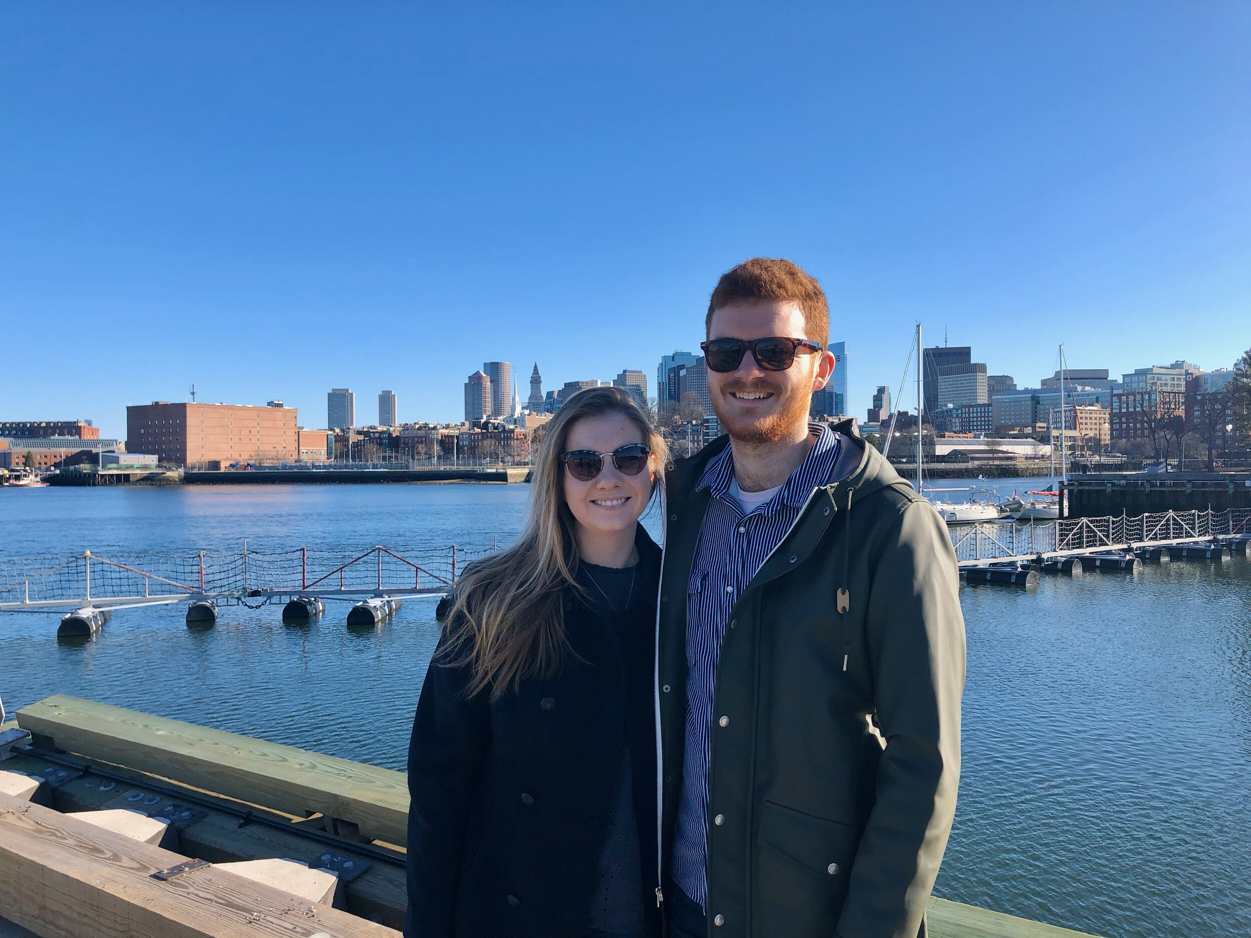 In Boston for a visit to Sally's parents. (March 2018)