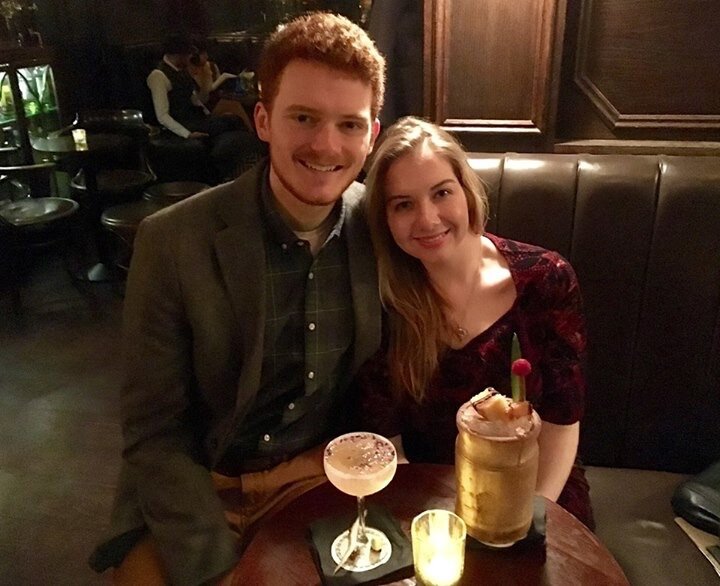 Drinks at Nightjar, one of our favorite speakeasies across the pond. (February 2016)