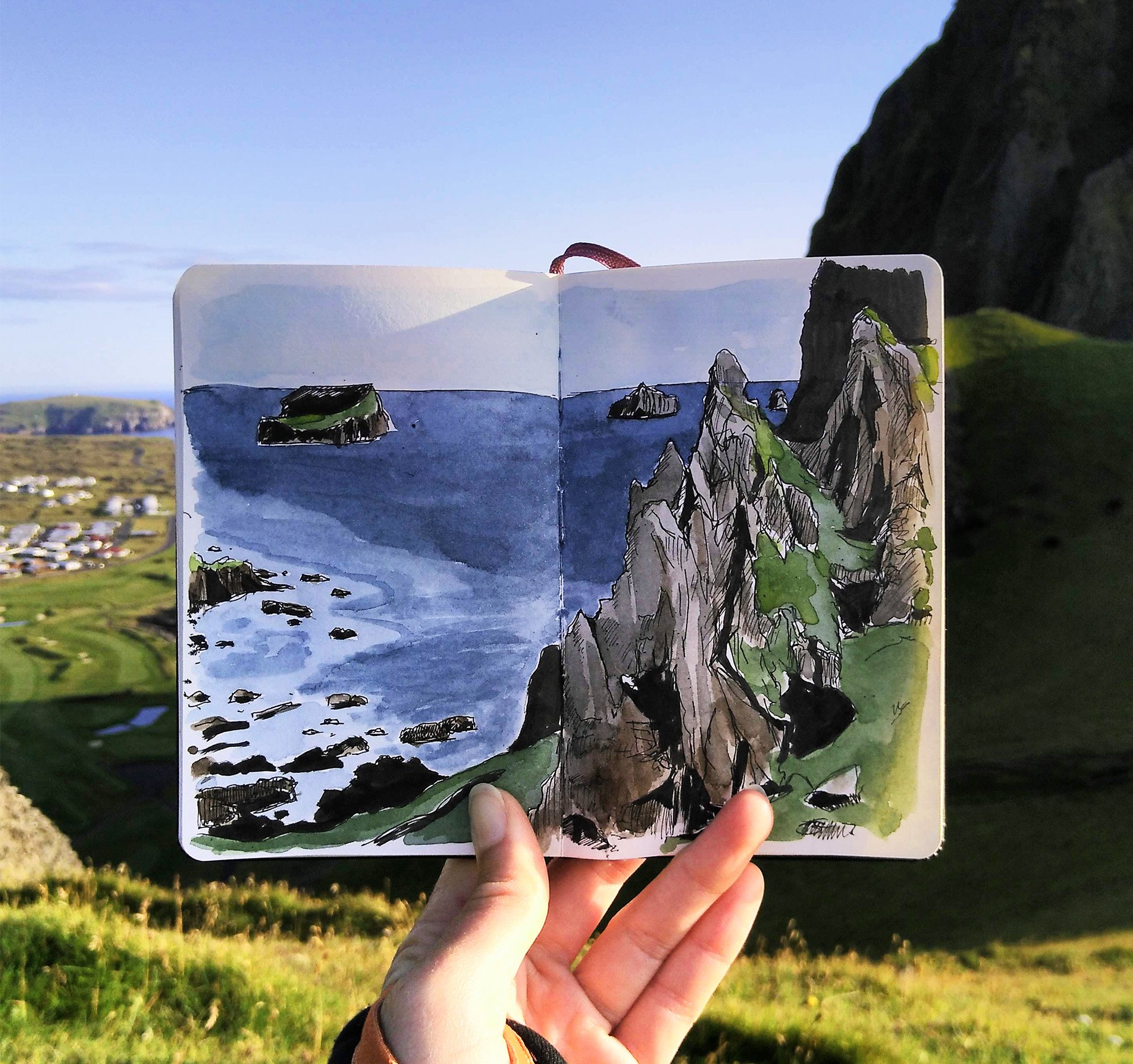 Vestmannaeyjar, august 2019