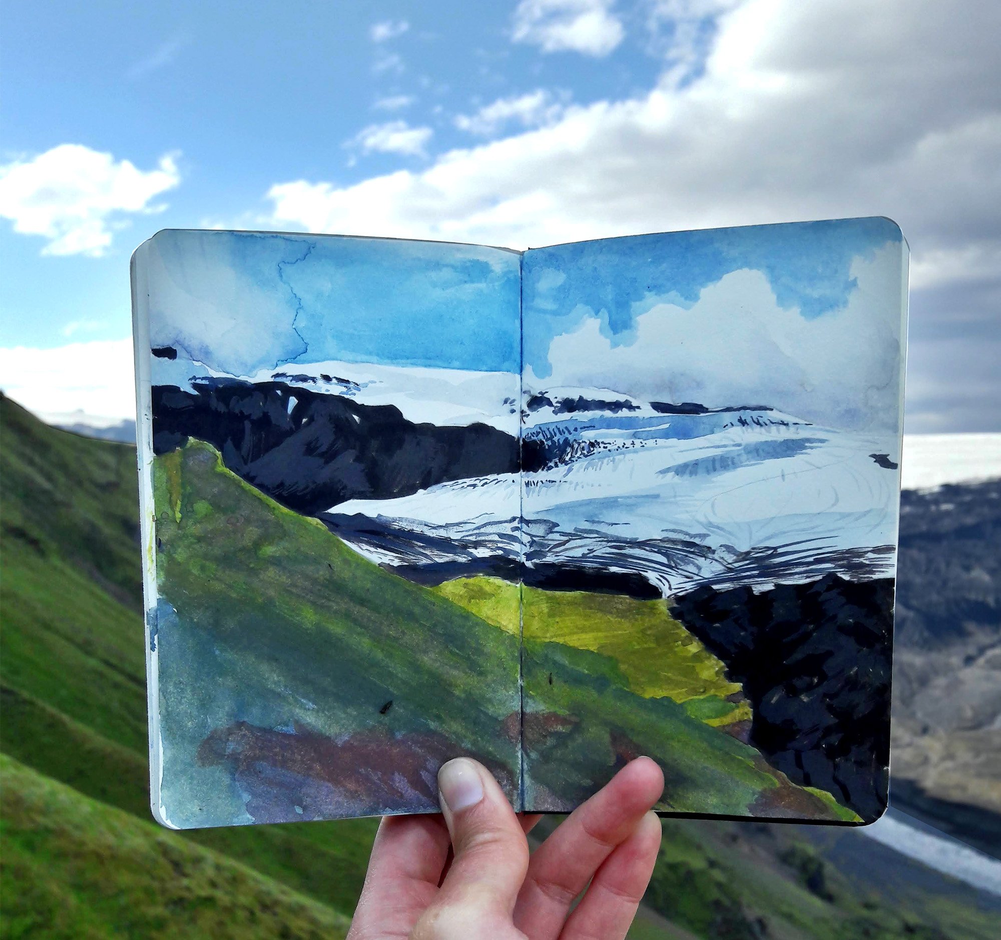 Kötlujökull, july 2020