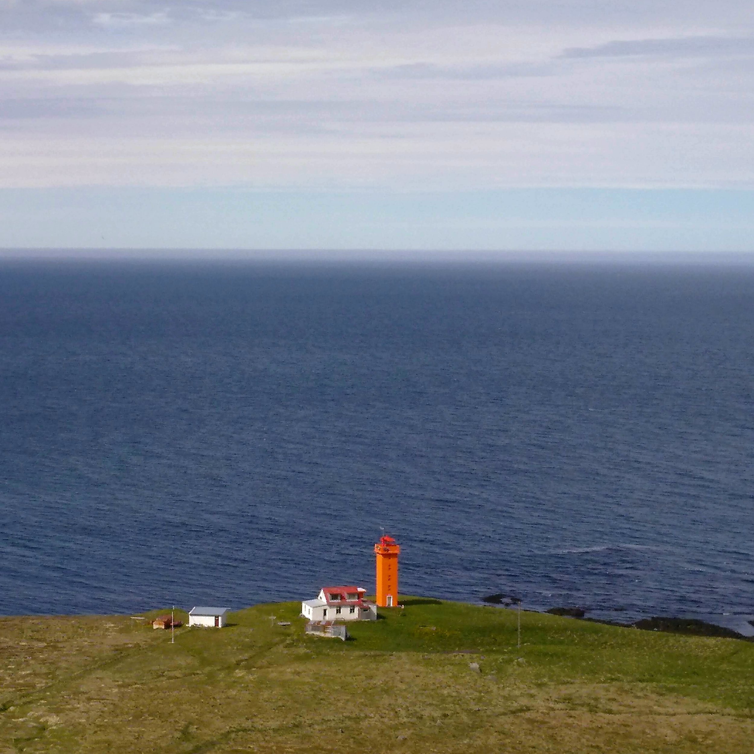 A scary night at the lighthouse.
