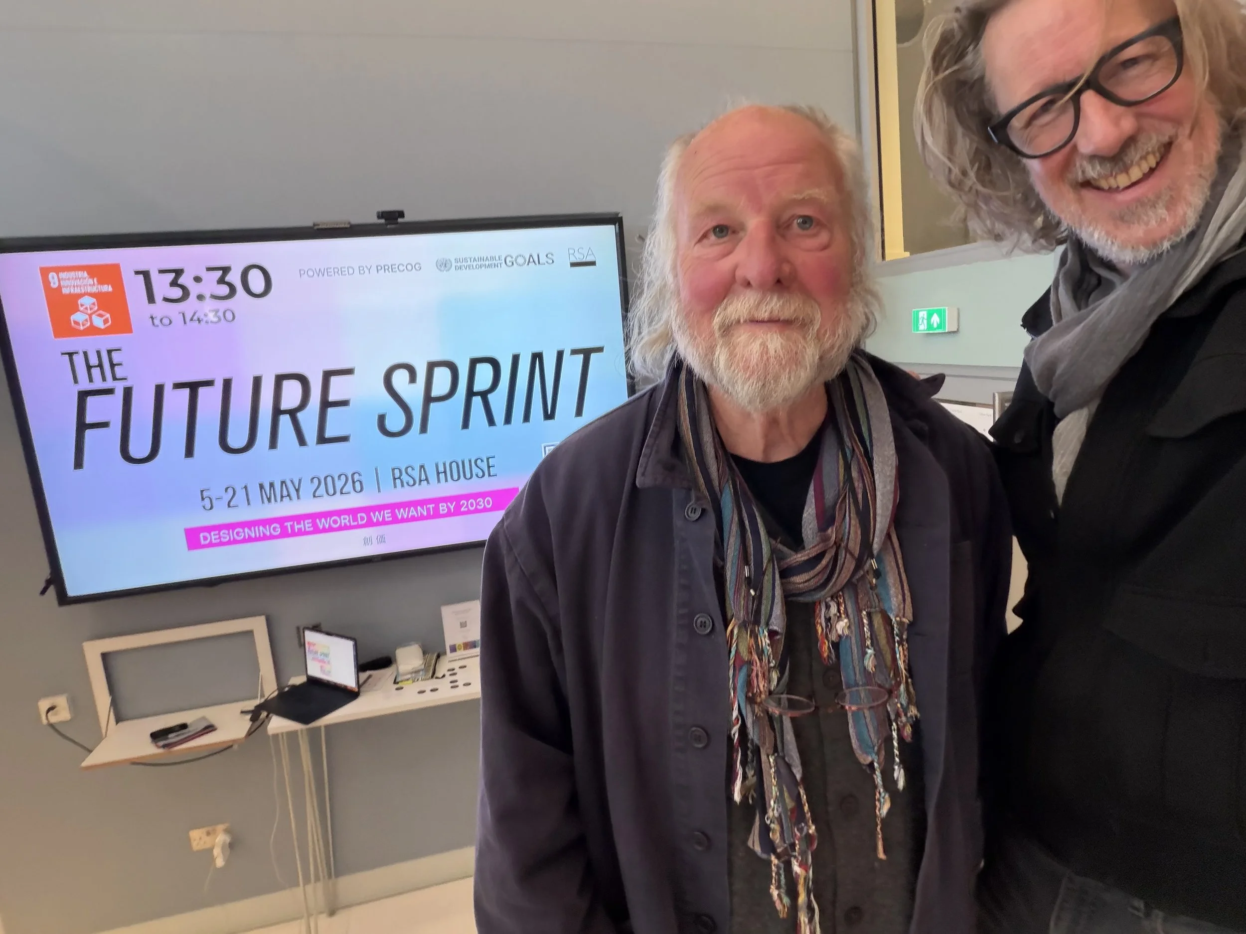 Fascinating Future Sprint workshop with Jordan Waid at the RSA - highly recommend attending an upcoming session. 