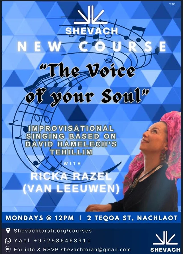 SHEVACH Textually rich and spiritual Torah classes for women in ...