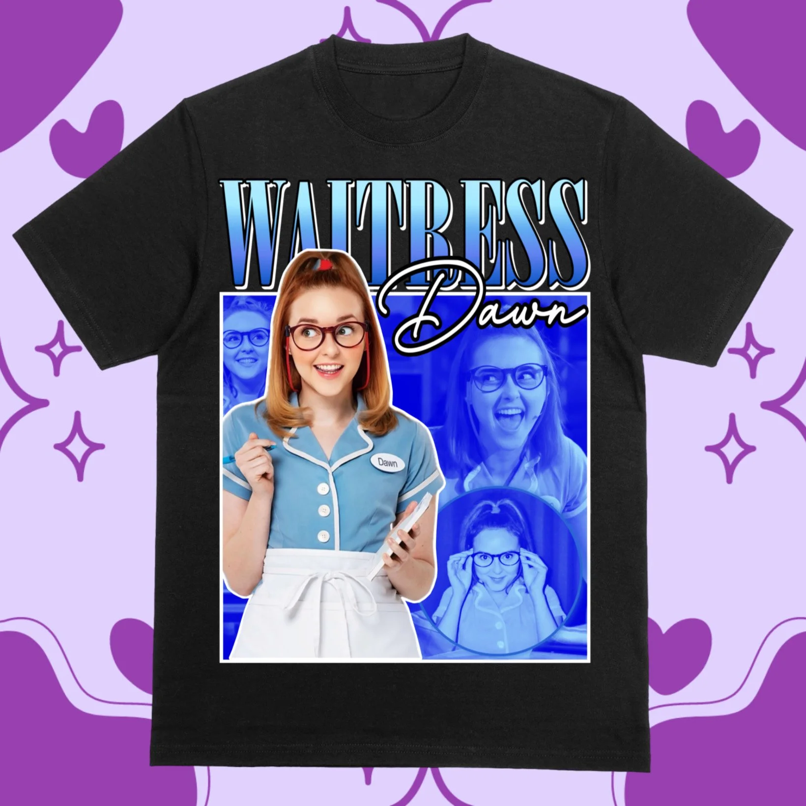 DAWN (WAITRESS) EVELYN HOSKINS 90S VINTAGE DESIGN #1