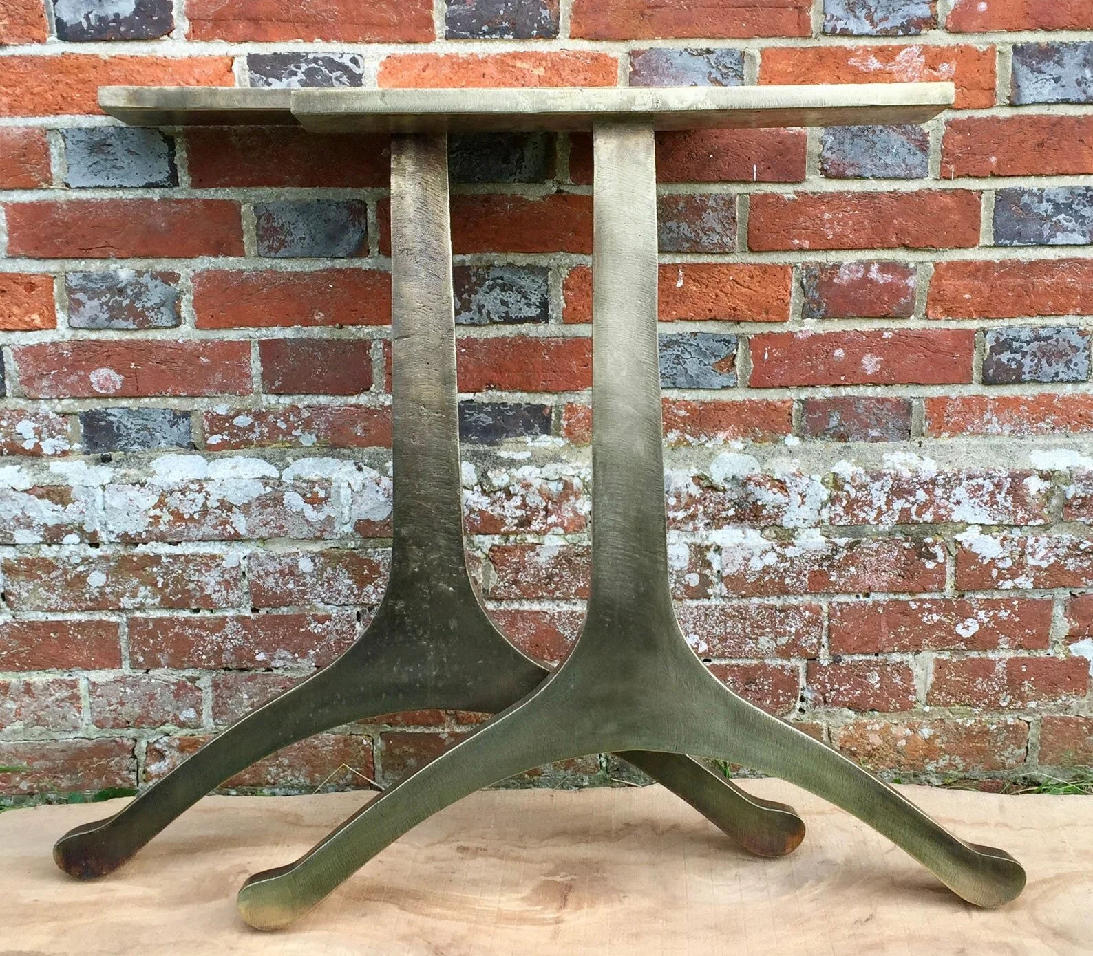 Industrial Wishbone Style Dining Table Legs