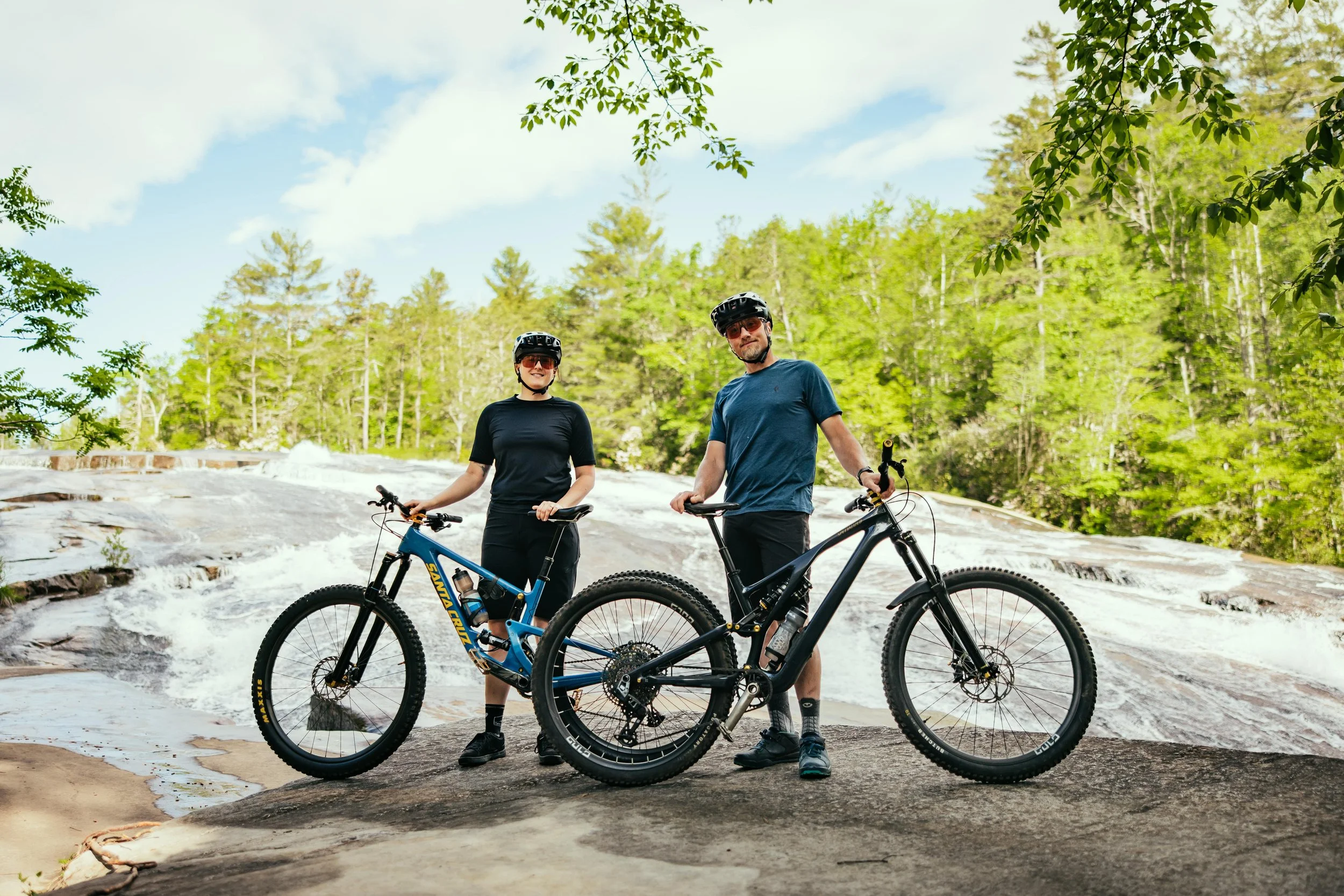 Mountain Bike Rides with Waterfalls in Western North Carolina