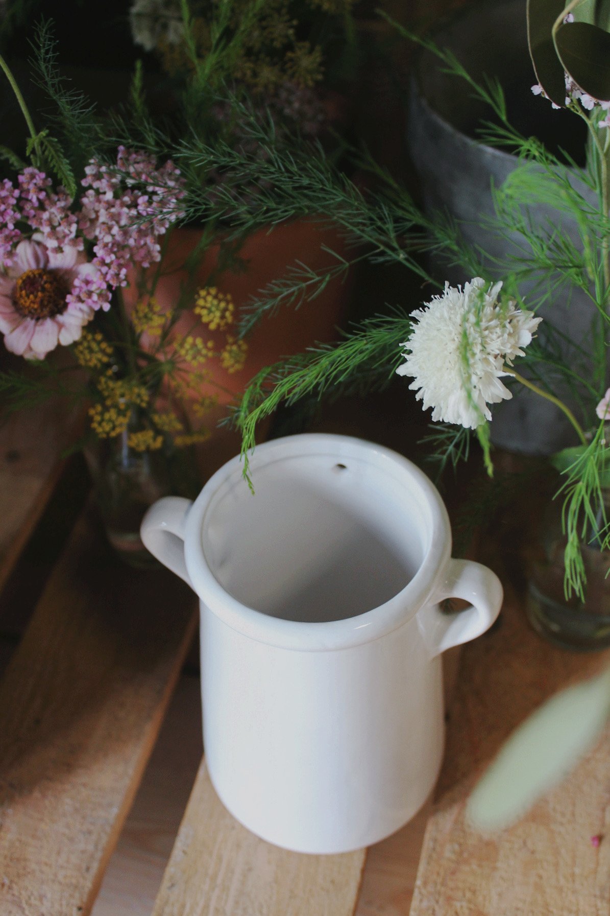 Milk Churn Vase