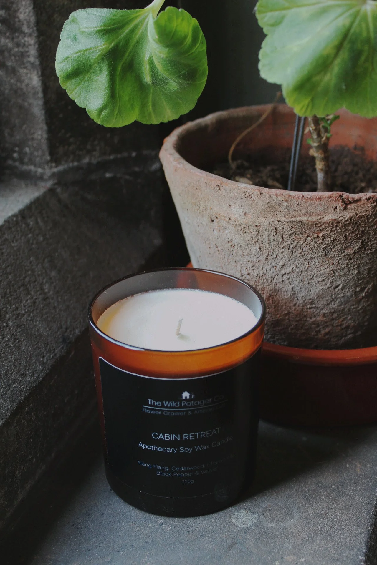 Cabin Retreat Apothecary Candle
