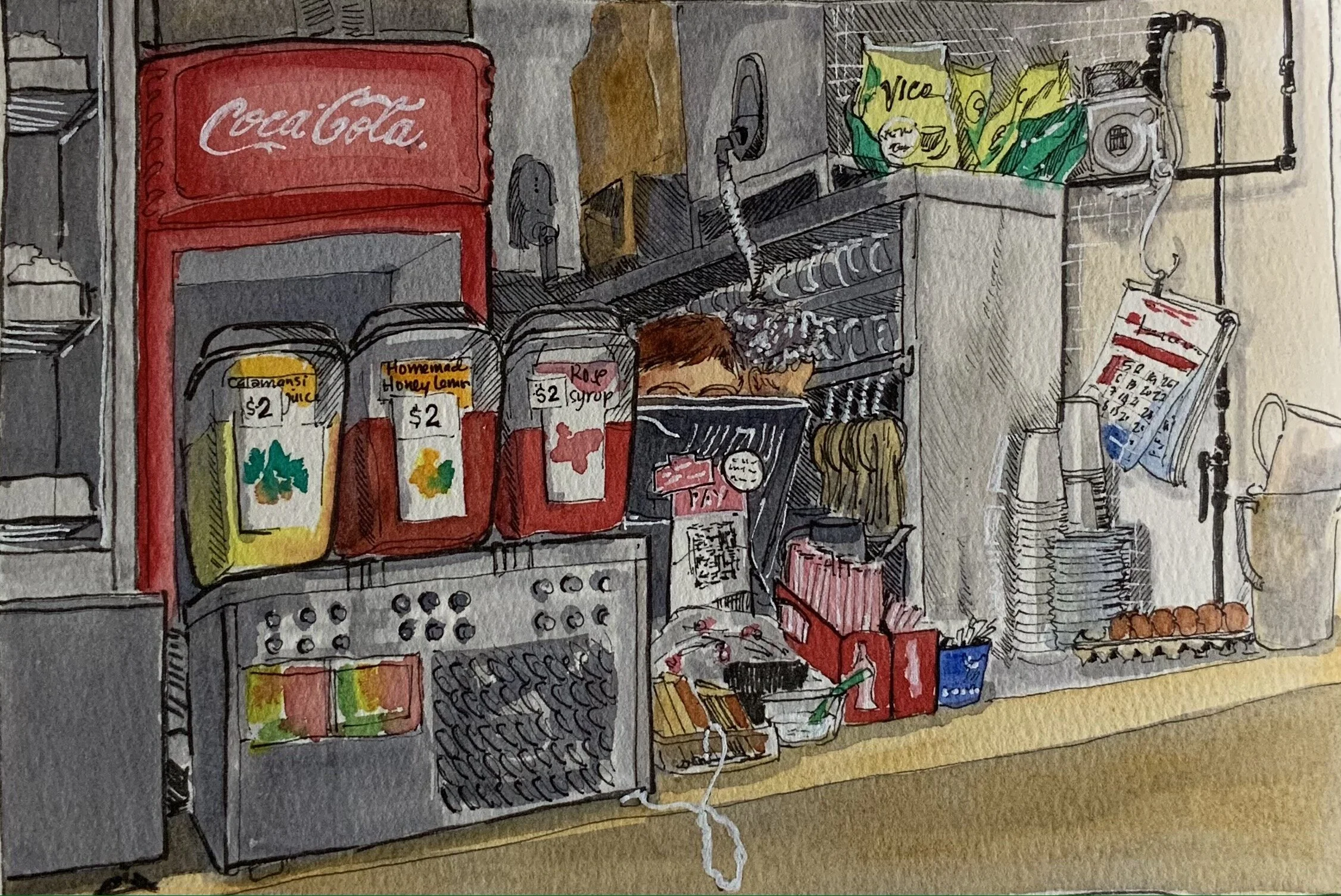 Drink Stall- NFS (not for sale) 