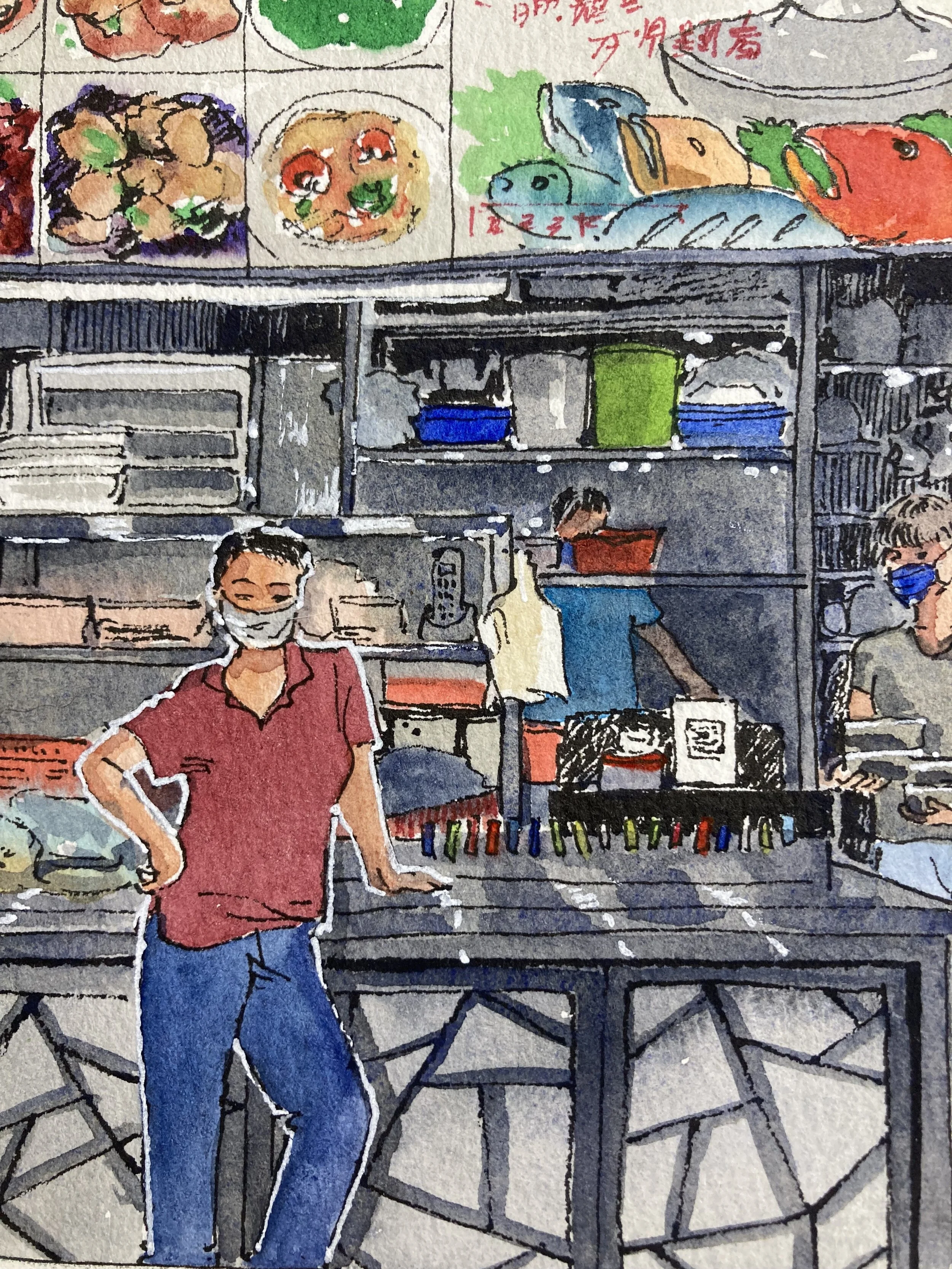 136 Hongkong Fished Steamboat stall - NFS 