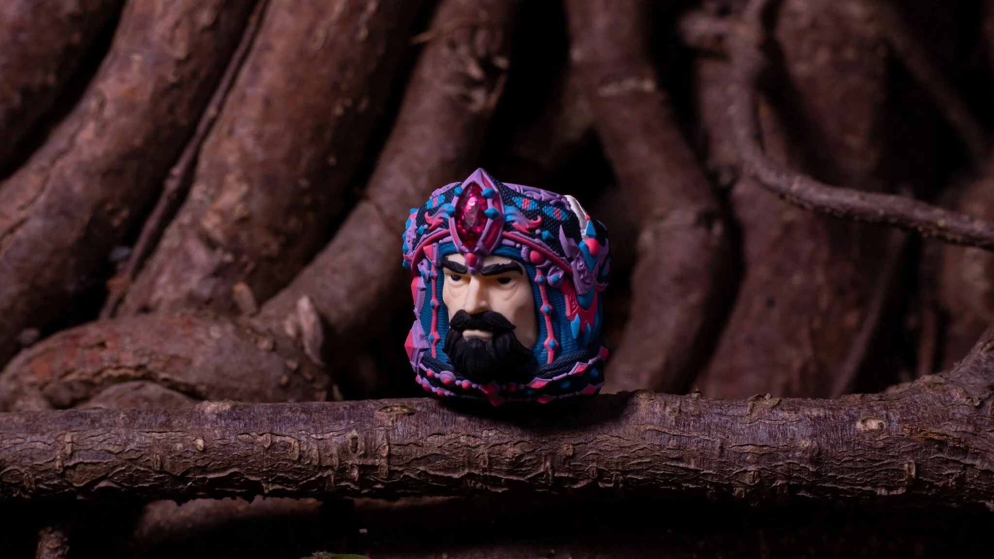 Hello my friend. 
After a long time of walking, they arrived at a large and dark area. They didn't know which way was right, so Mr. Ahura used the gem on his hat to find their way. At that moment, they were attacked by a swarm of giant bats. These ba