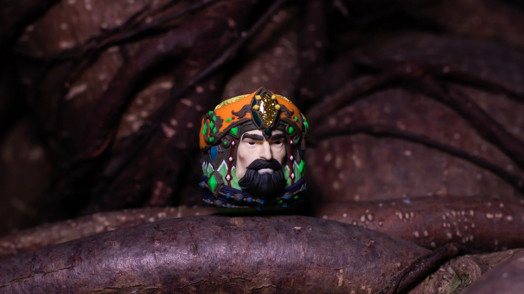 Hello my friend. 
As they entered the house, they felt the air was filled with a creepy silence. Suddenly, the door behind them slammed shut, and they heard heavy footsteps approaching, but saw no one. They looked around cautiously and held their wea