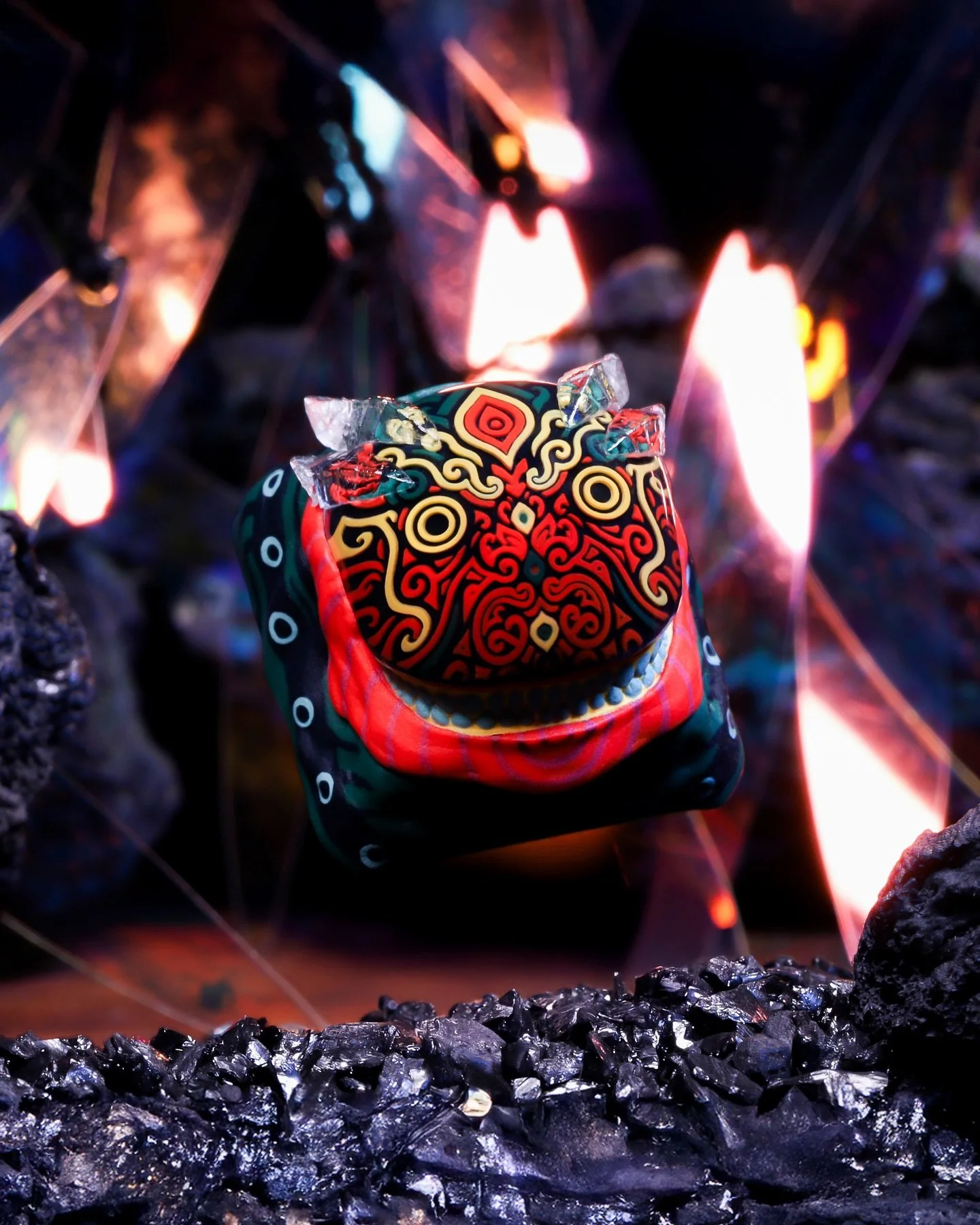 Hello my friend. 

Story Continuation &ldquo;The Masked Legion and the Red Circle of Life and Death&rdquo;
The third gate creaked open with a low, ominous hum. Renko, Soma, and Morphex stepped into a new space a vast, shadowy, and chilling expanse, l