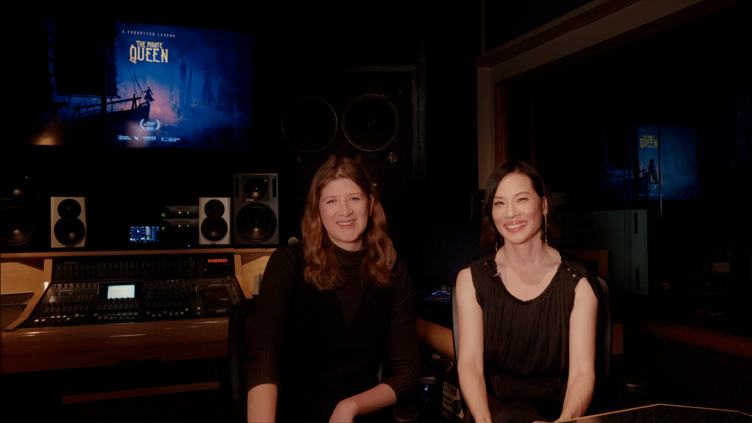 Eloise Singer and Lucy Liu, The Pirate Queen: A Forgotten Legend. Behind The Scenes. The Pirate Queen, A Forgotten Legend, with Lucy Liu, Directed and Produced by Eloise Singer, Vr, Game, Meta, Historical Narrative, Immersive Experience, Award Winnin