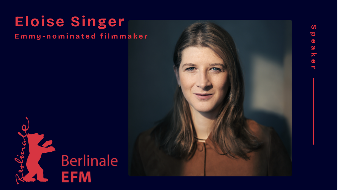 Eloise Singer, Emmy-nominated founder of Singer Studios, announced as a speaker at Berlinale EFM discussing worldbuilding across film, games, and immersive media