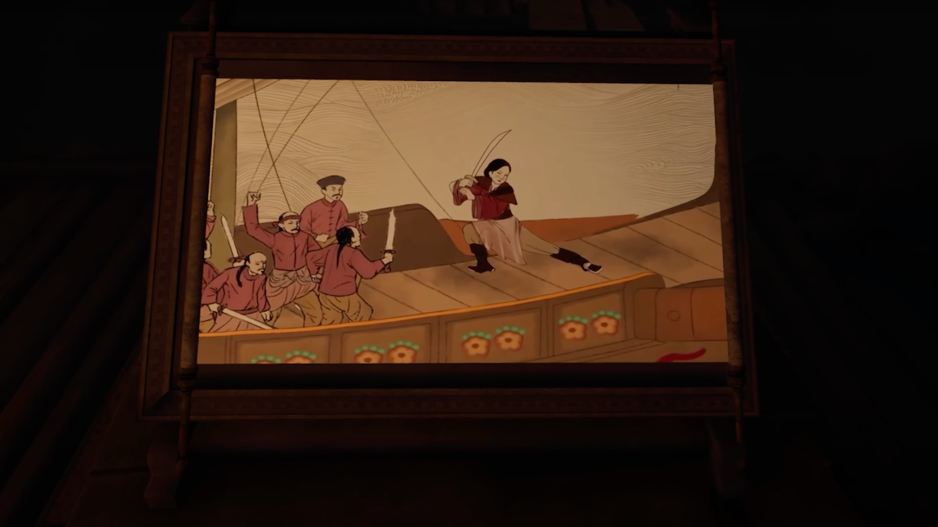 The Pirate Queen, A Forgotten Legend, with Lucy Liu, Directed and Produced by Eloise Singer, Vr, Game, Meta, Historical Narrative, Immersive Experience, Award Winning, Tribeca, Director, Best of VR, BFI, BAFTA, Netflix, A Man in Full, Singer Studios,