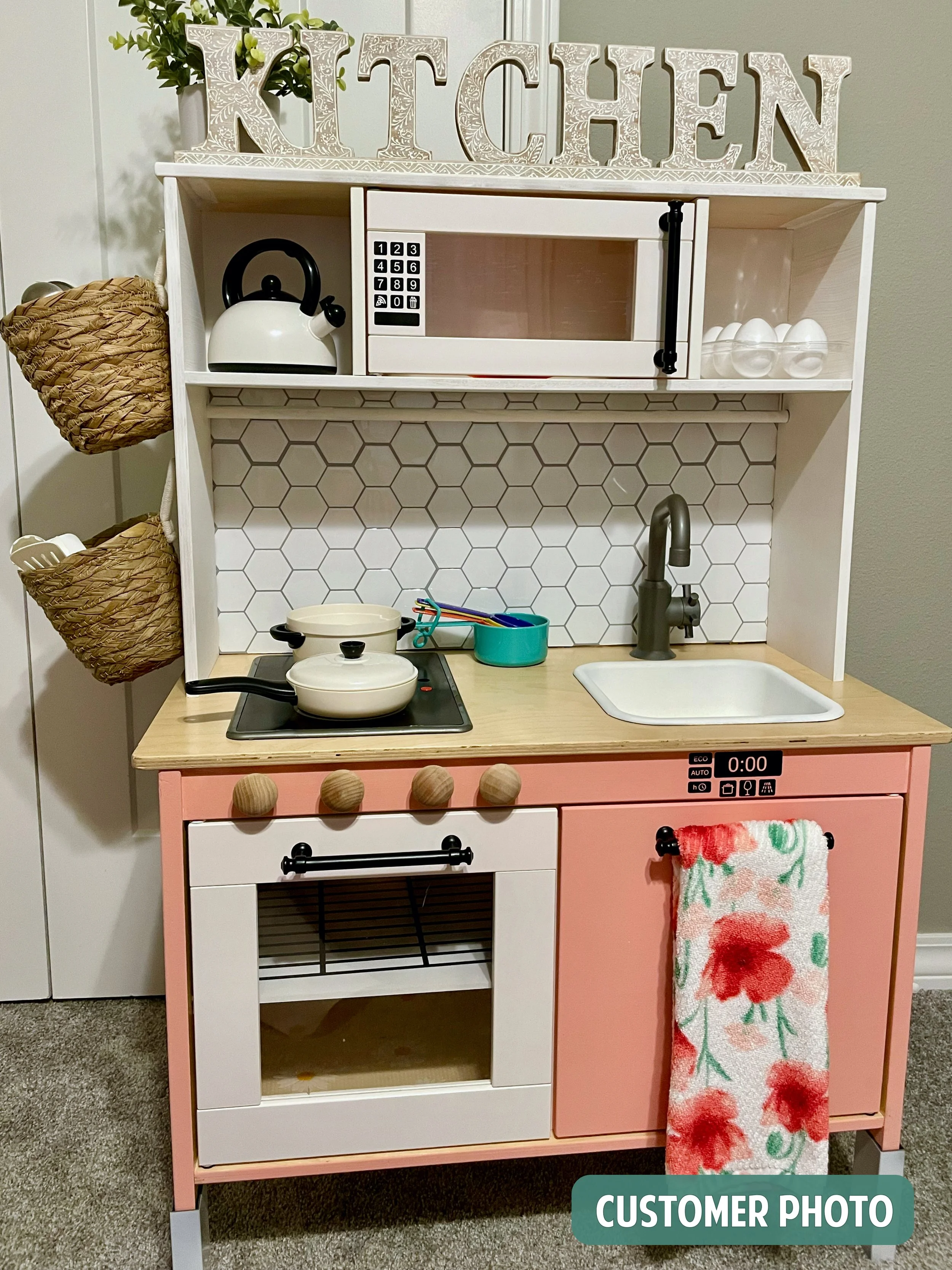 Ikea Duktig Play Kitchen Stickers — Tara