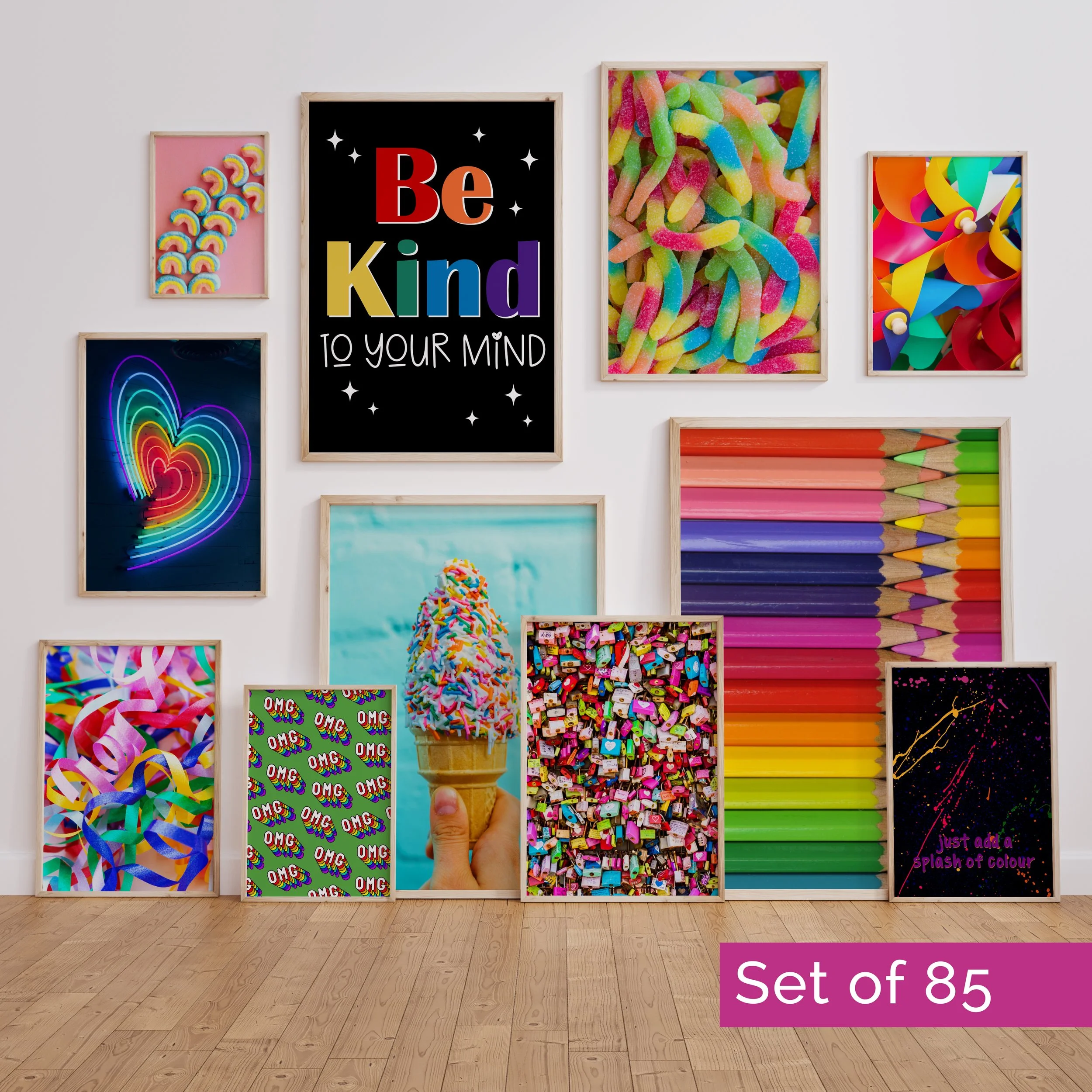 Rainbow Fun Digital Download Art Bundle
