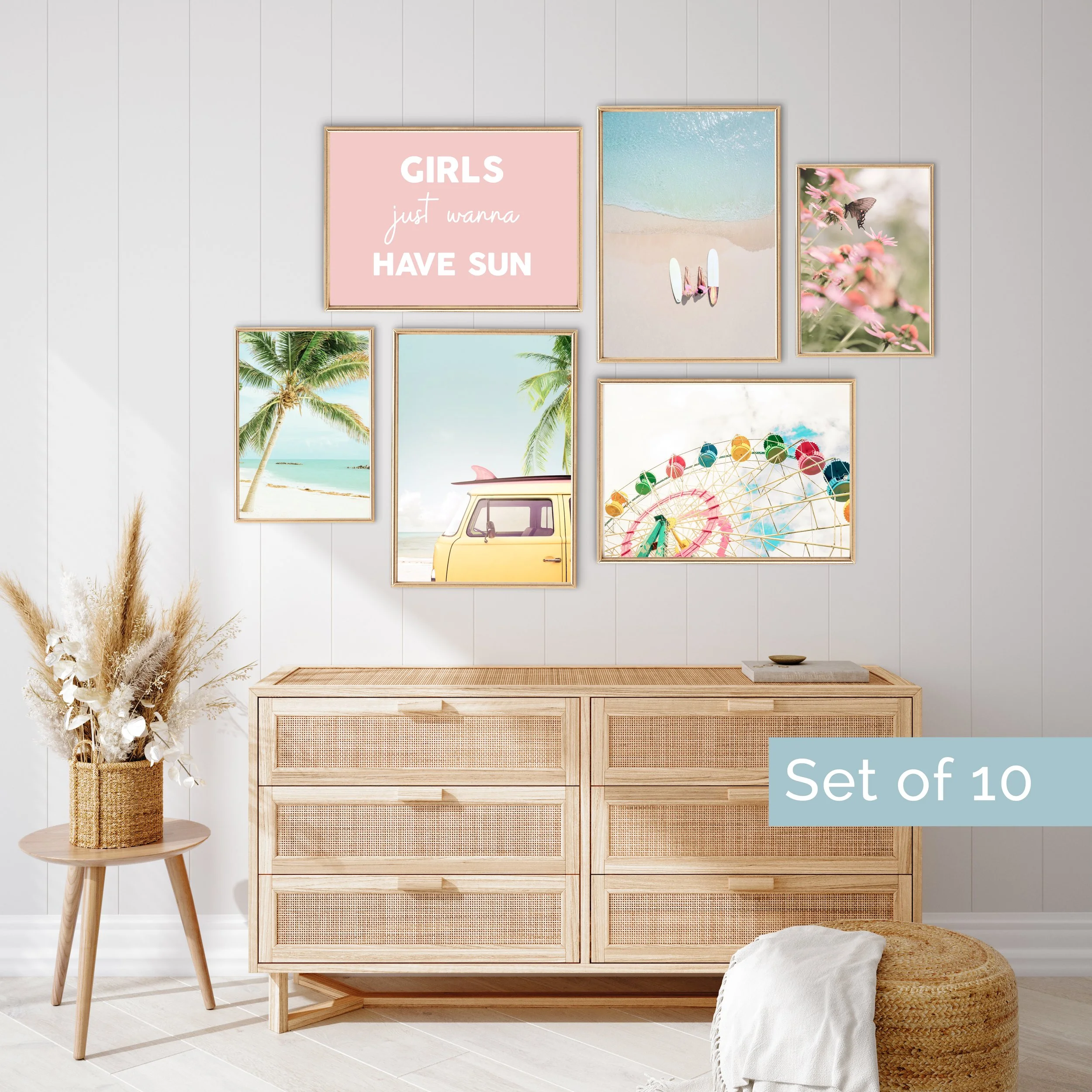 Summer Love Gallery Wall Set