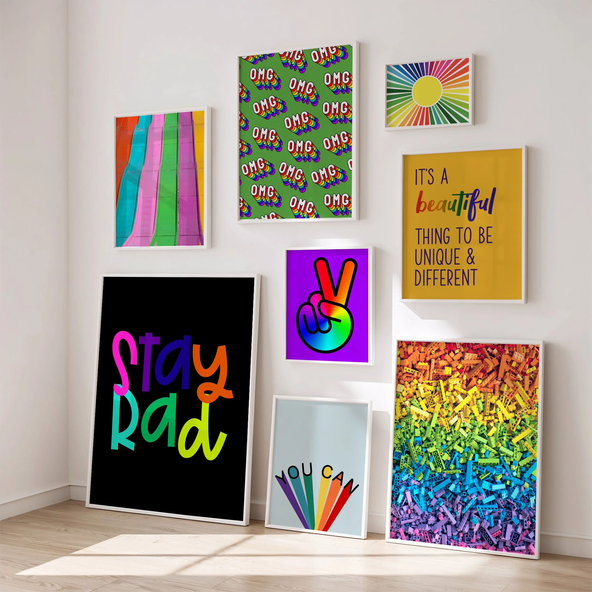 White Frames on Wall.jpg