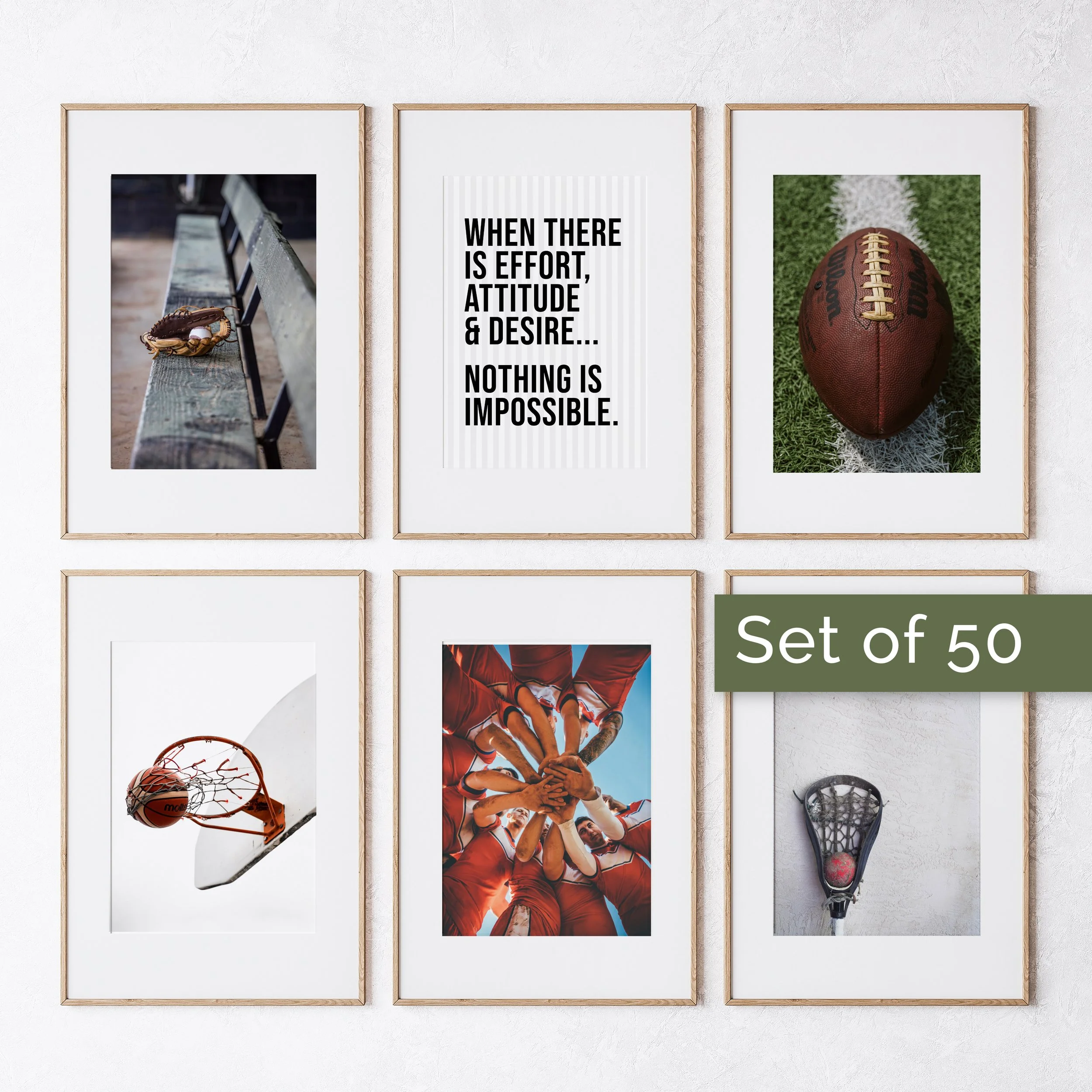 Teen Boy Sports Room Prints