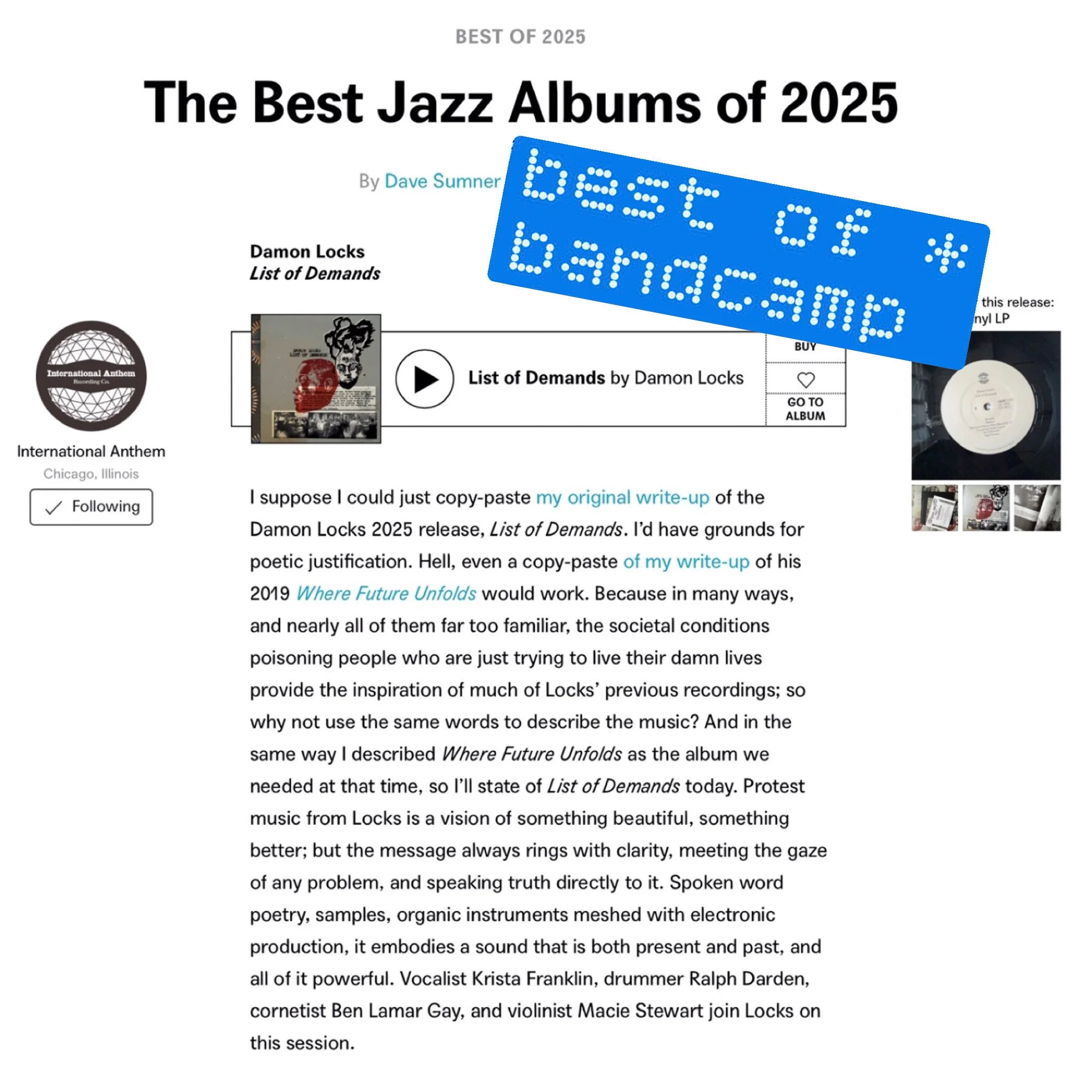 The Best Jazz Albums of 2025