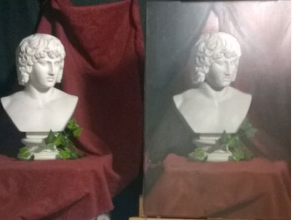 Untitled oil on canvas 18"/24"