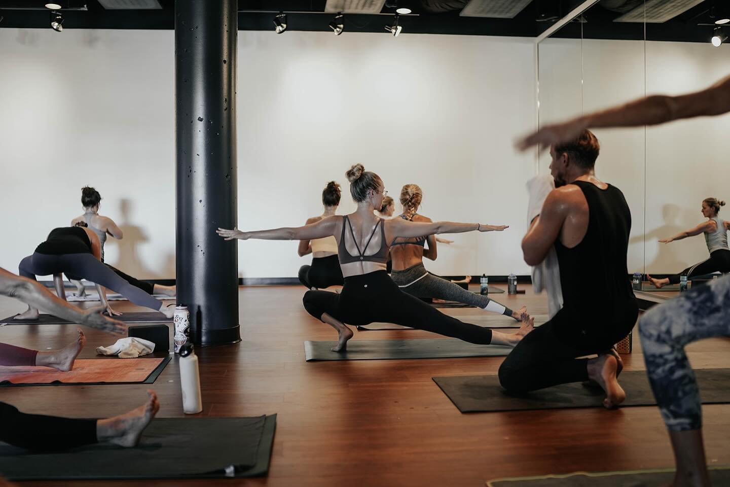 Yoga done right, whether it's your first class or your 100th visit.

Curious what types of yoga classes we offer? Our website details our class formats, and our Weekly Schedule at a Glance provides a visual guide to each day's class schedule across t