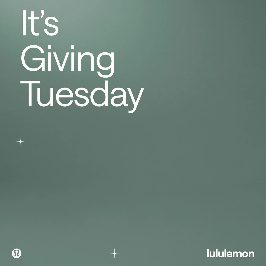 ONX + Amelia x @lululemon FREE Giving Tuesday Classes

Join us on Tuesday, December 2, at our Northeast location for a complimentary class provided by lululemon in honor of giving Tuesday &ndash; a global movement that encourages acts of kindness and