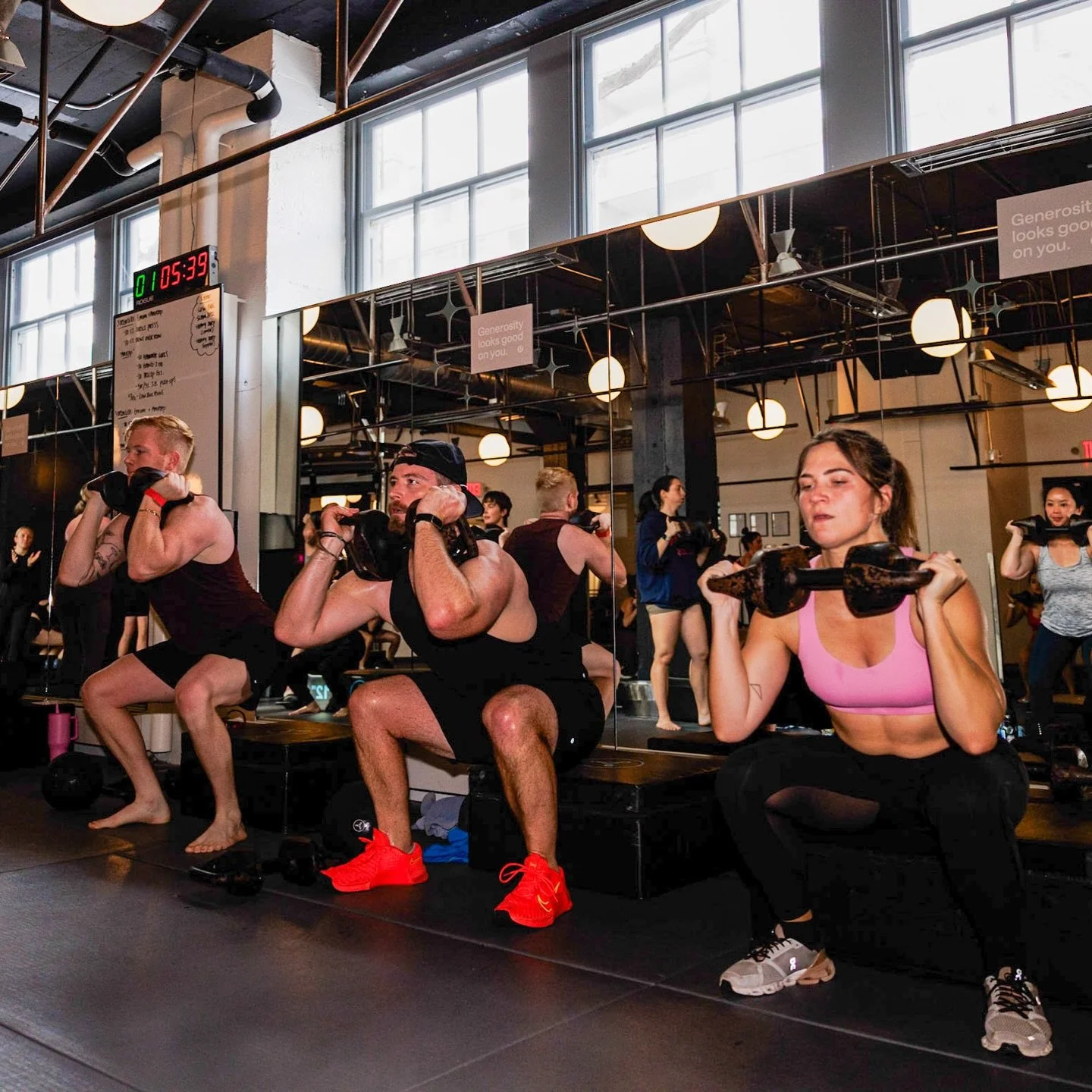 🚨 New Class Time Alert: 5:45am Monday BURNOUT with Sophie at our Northeast studio! 

Beginning 12/22, our Monday Burnout will have this slightly earlier start time. This new time only affects Mondays at Northeast and is noted on the schedule online.