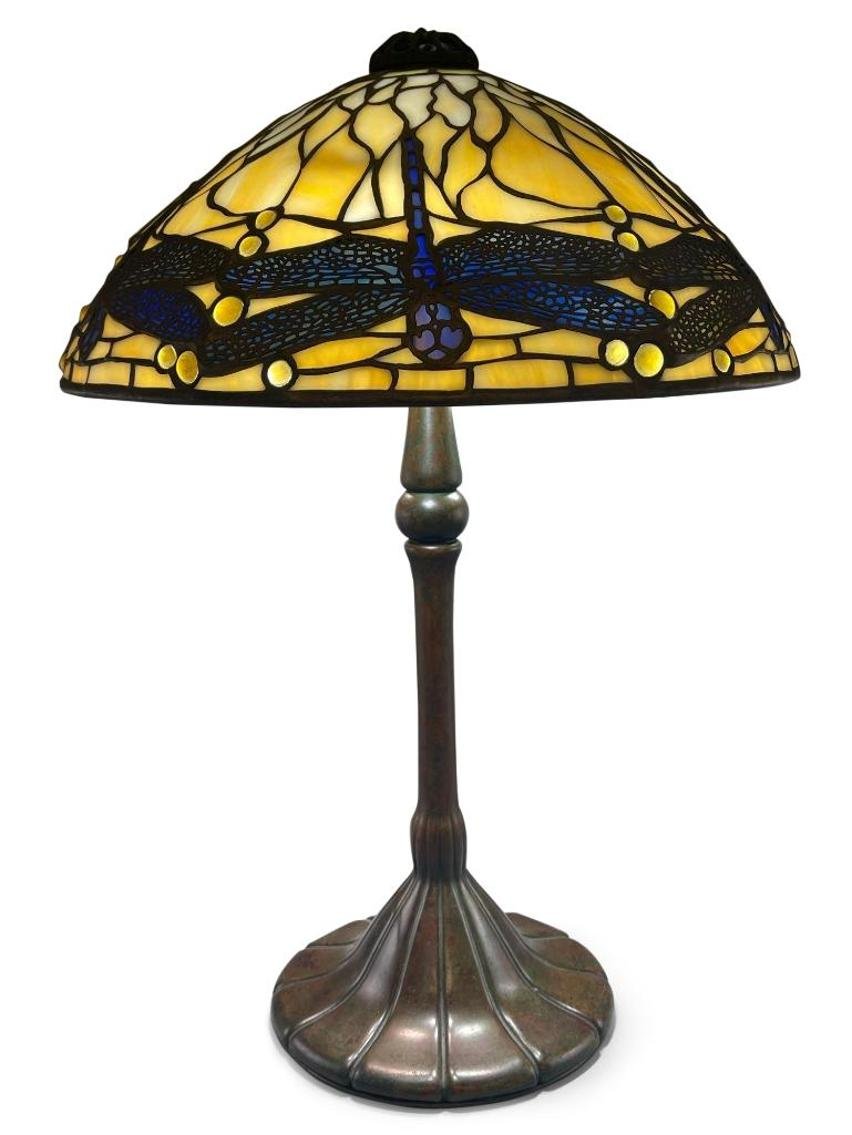 #46 • Tiffany Studios Dragonfly Table Lamp