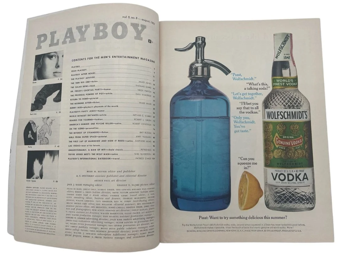 Beyond the Bunnies A Look at the Evolution of Playboy Ads — BRIGGS AUCTION(01)