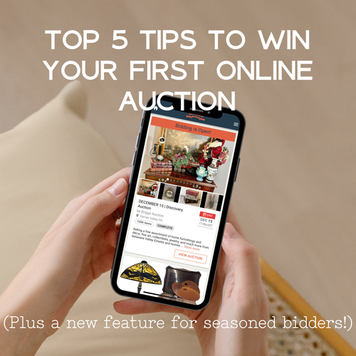 New Bidder Series Tips To Win Your First Online Auction Briggs Auction