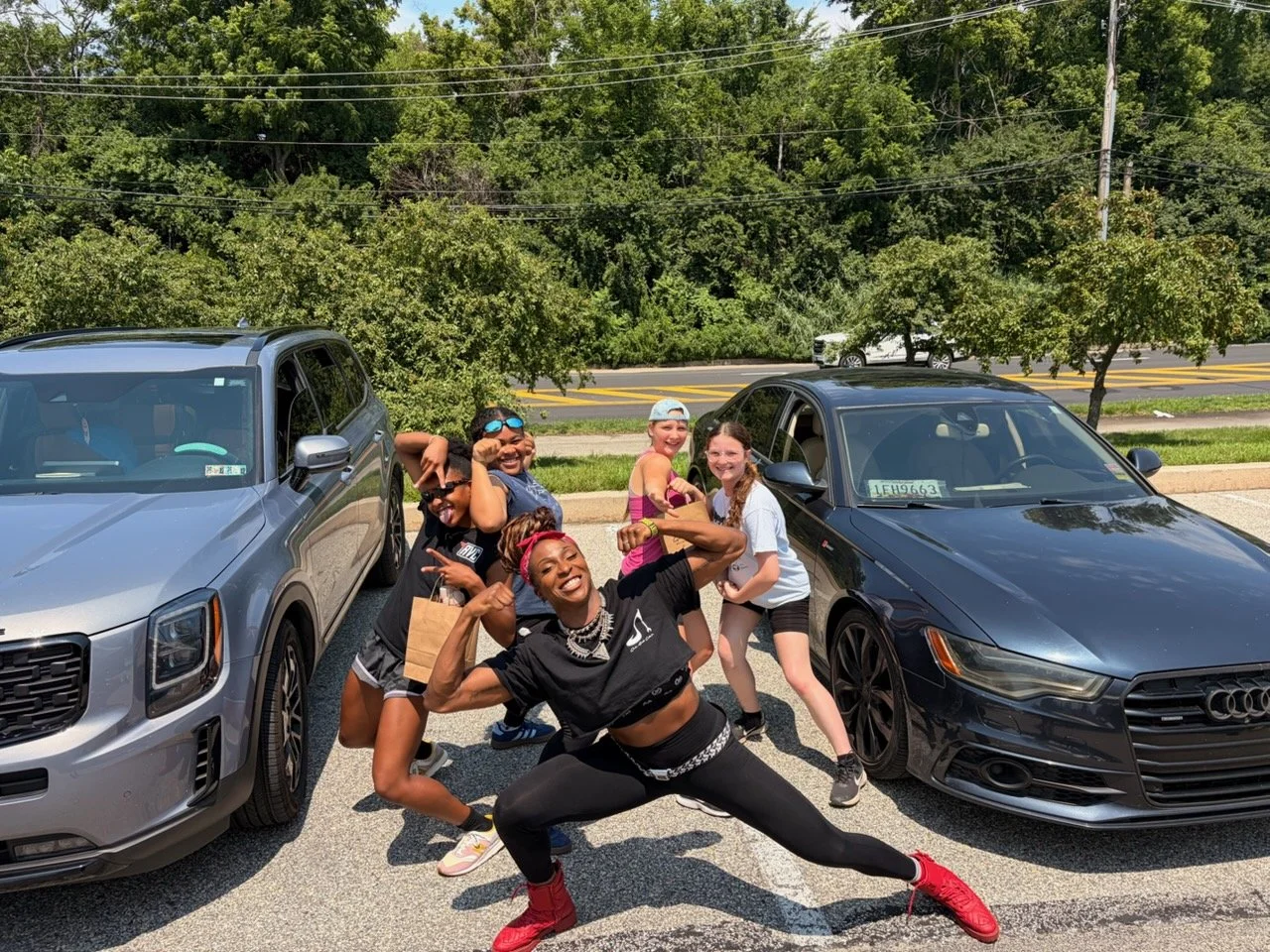 Girls Auto Clinic Car Care Workshop with Girls Scouts
