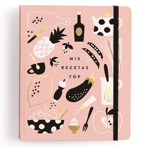 Mi cuaderno de recetas favoritas: Libreta para llenar con recetas de cocina  (Libretas para escribir) (Spanish Edition)