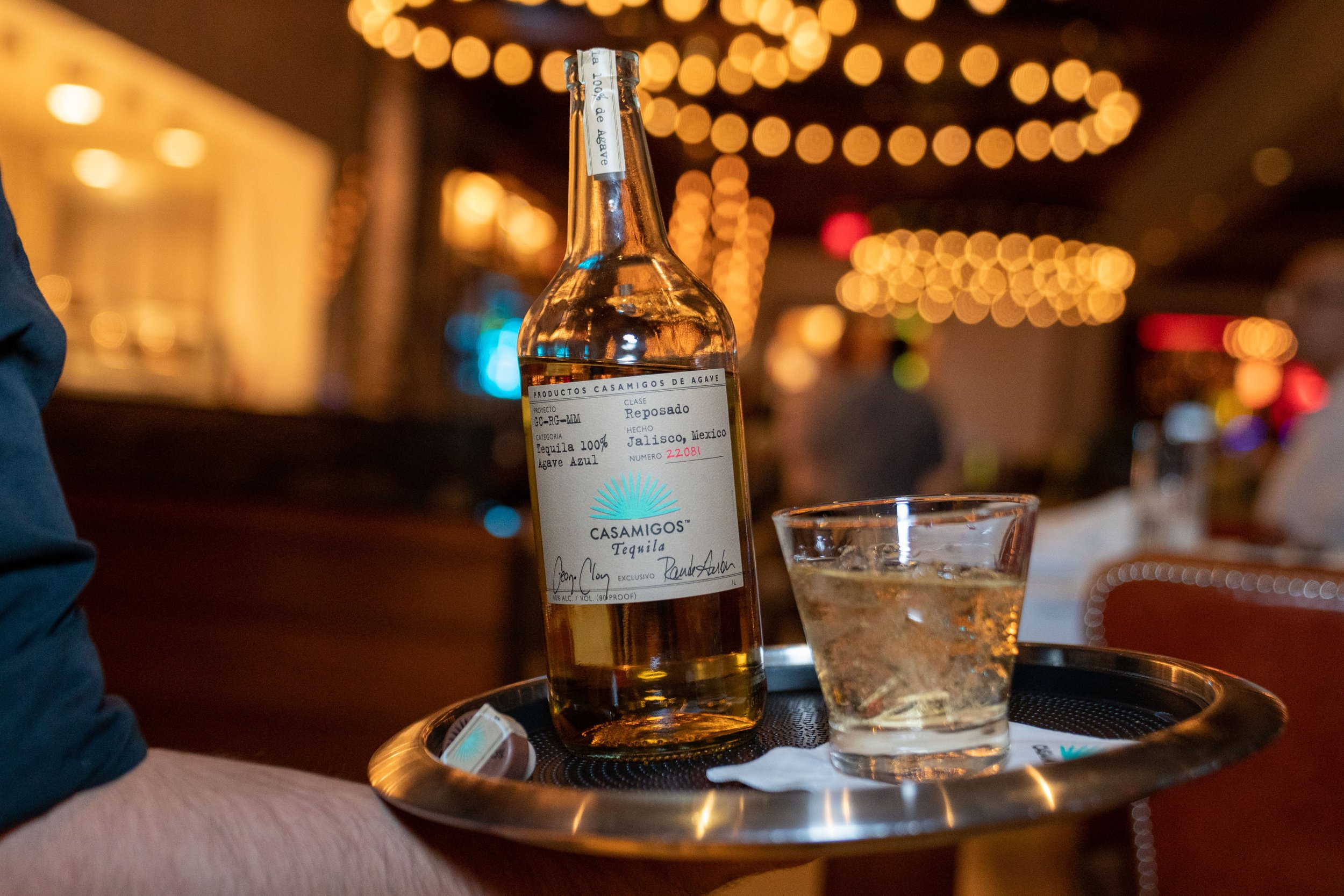 Casamigos with George Clooney and Rande Gerber.